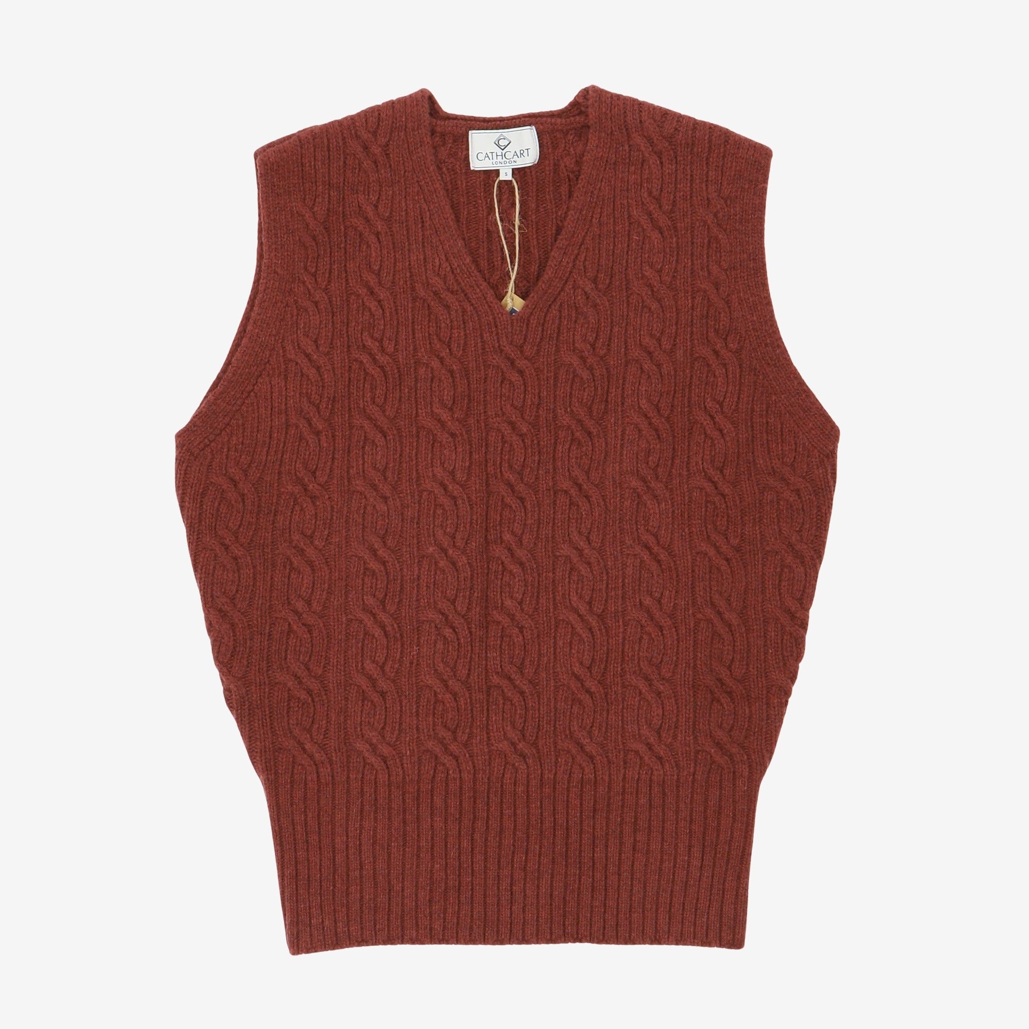 Cable Knit Vest