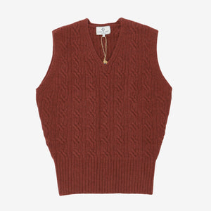 Cable Knit Vest