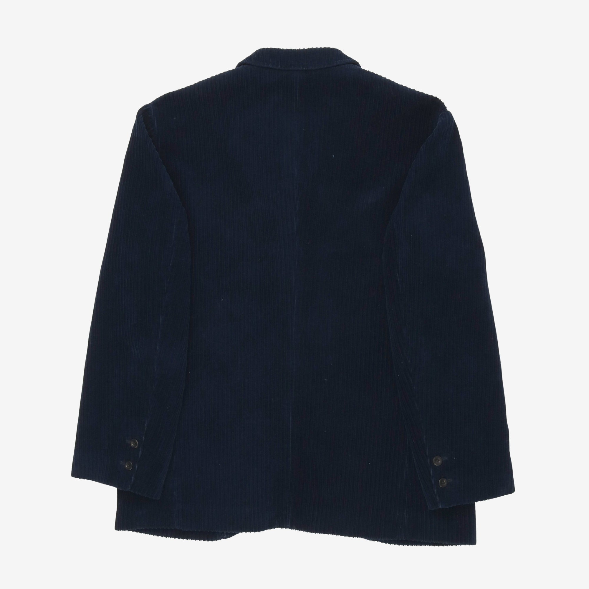 1920s French Indigo Corduroy Jacket