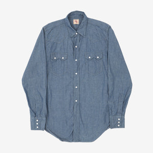 Sawtooth Chambray Western Shirt