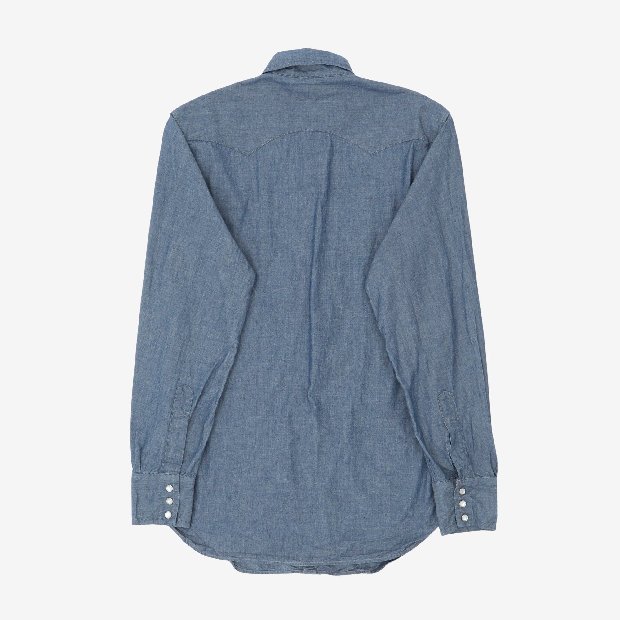 Sawtooth Chambray Western Shirt