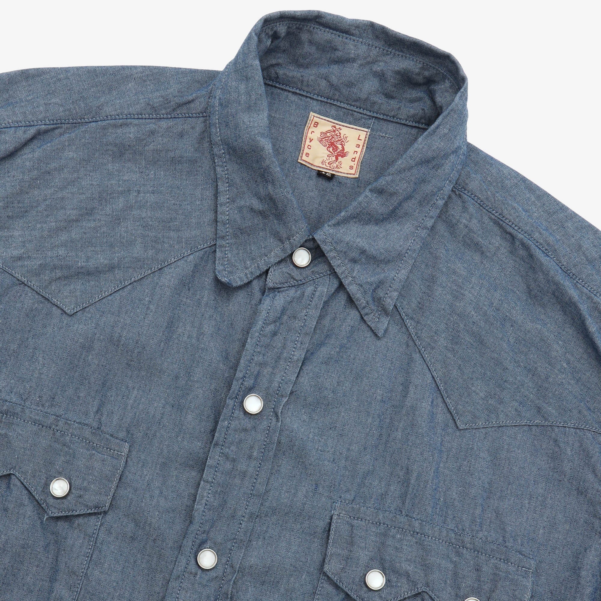 Sawtooth Chambray Western Shirt