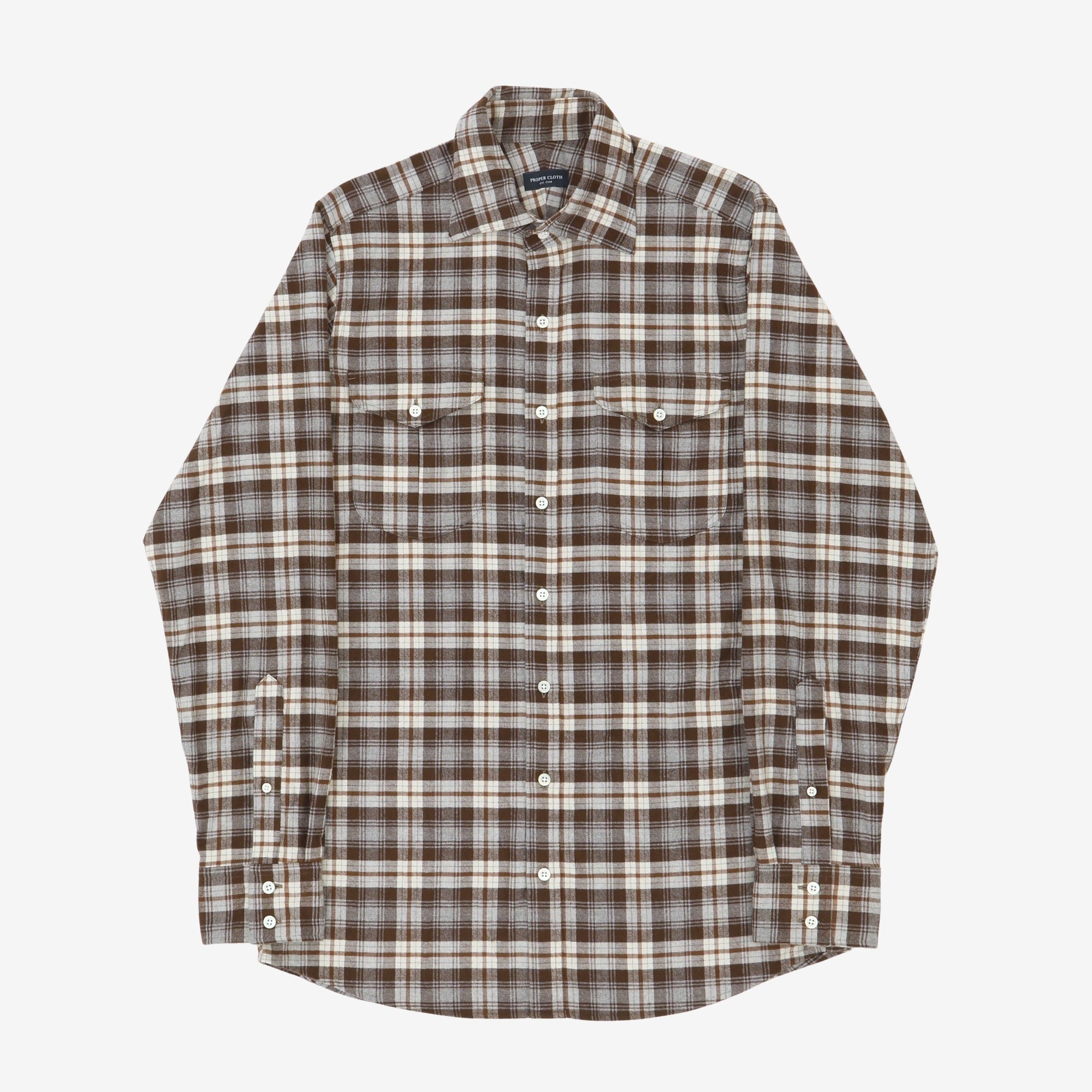 Brushed Check Shirt