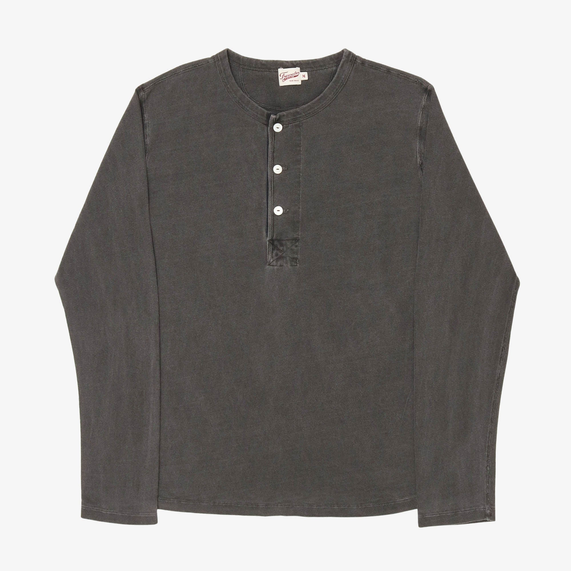 9 Ounce Henley LS