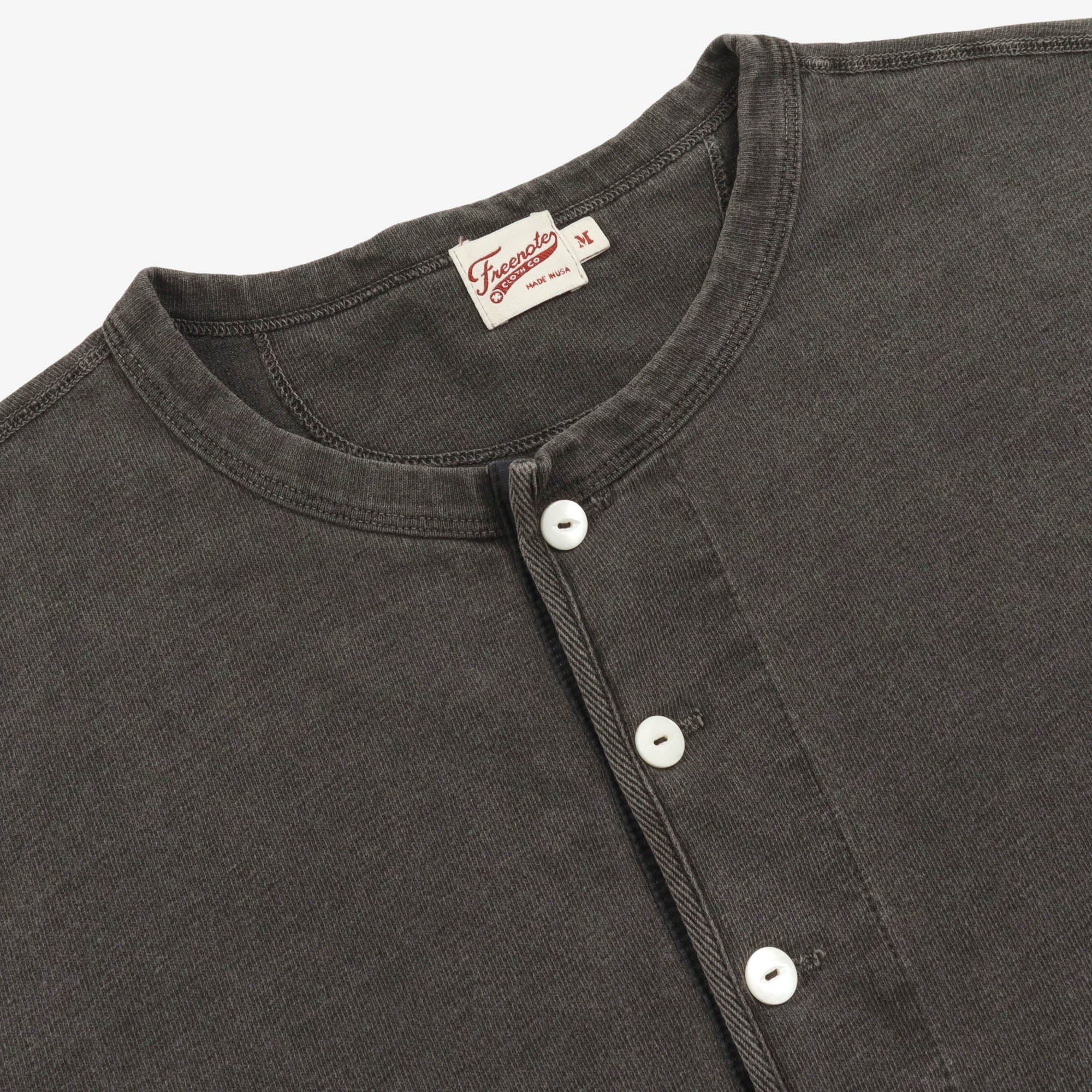 9 Ounce Henley LS