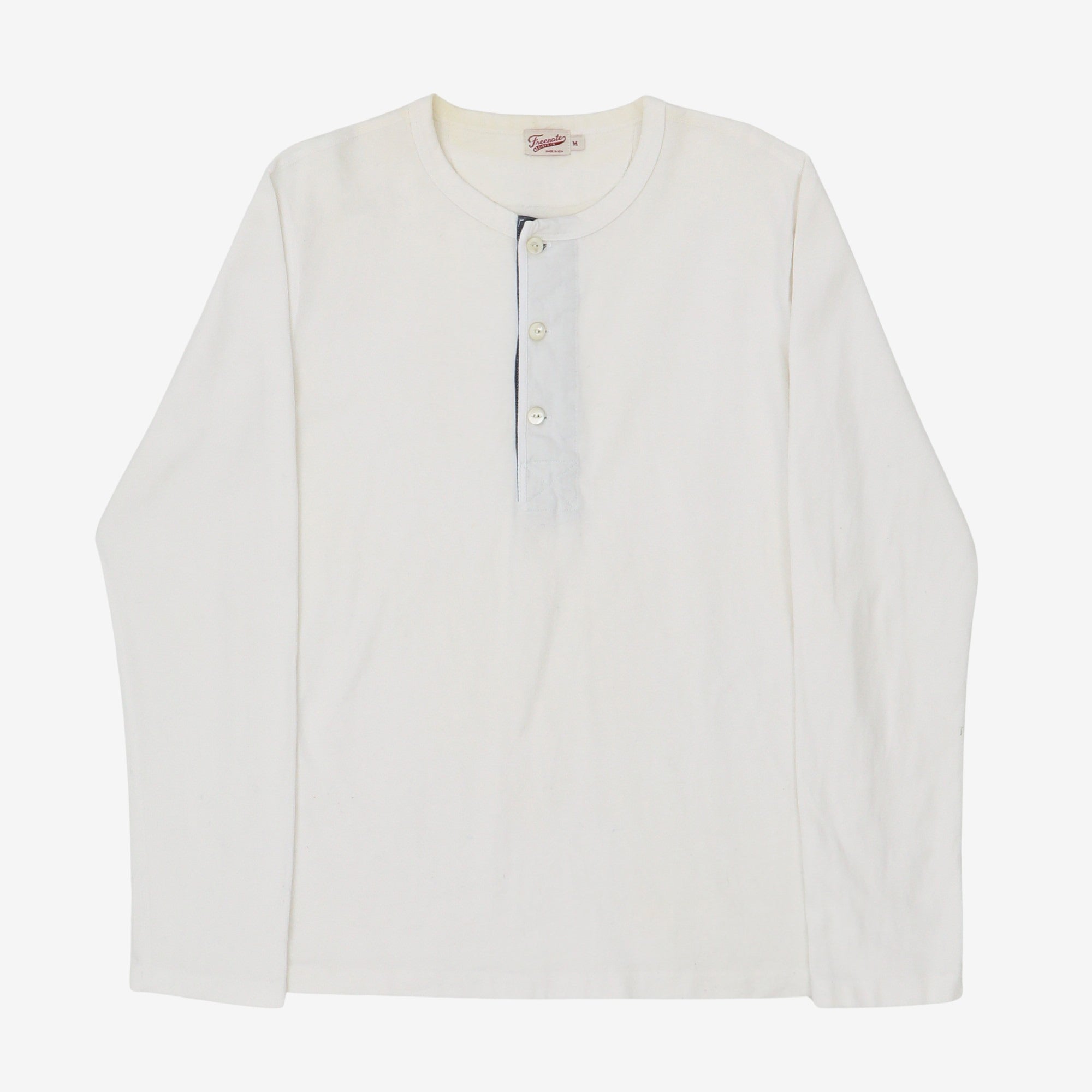 9 Ounce Henley LS