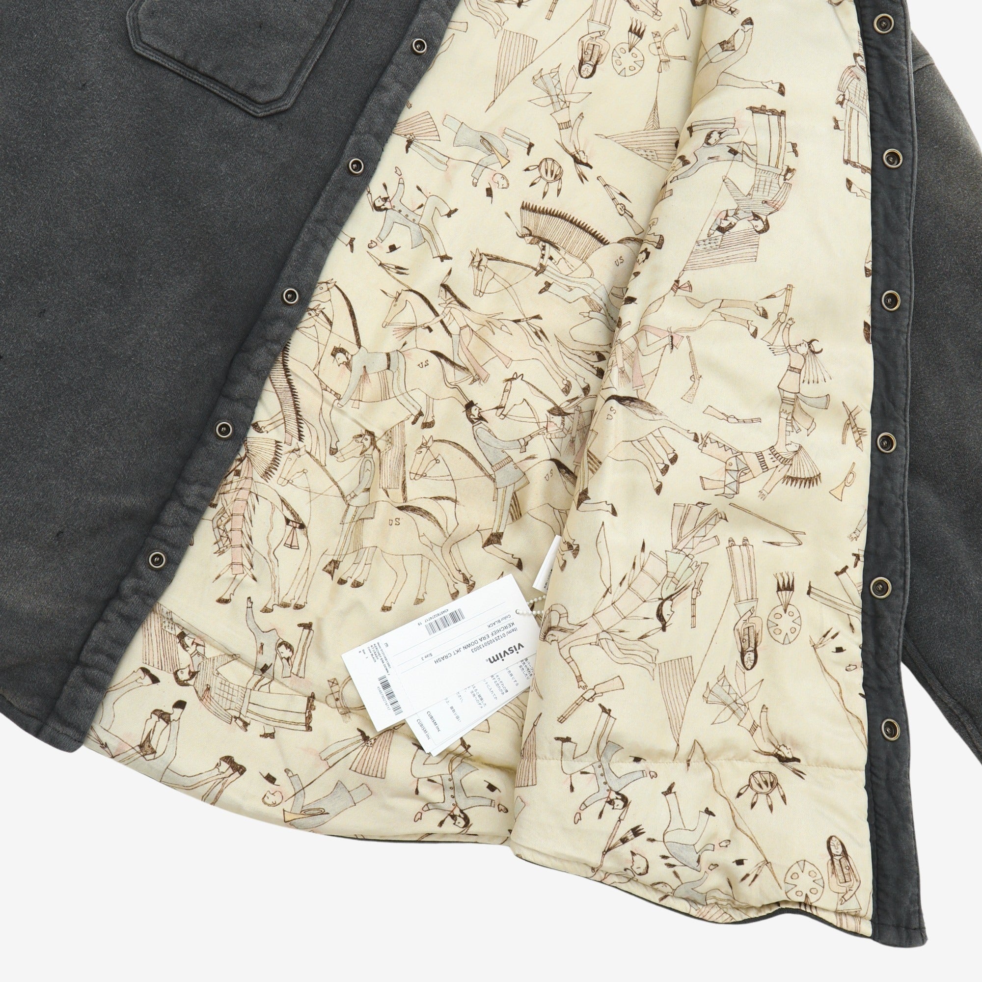 Kerchief Era Down Jacket Crash