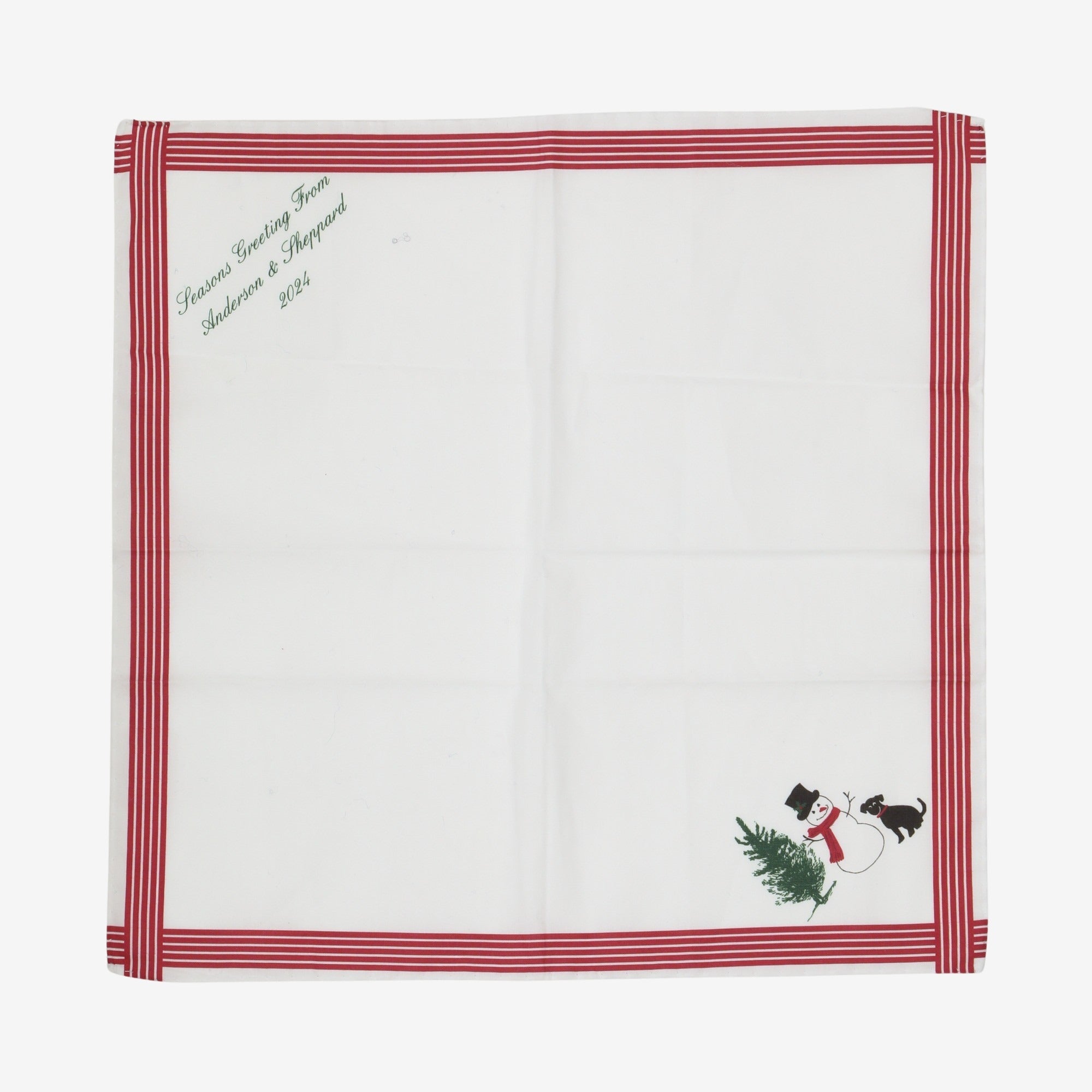 2024 Christmas Pocket Square