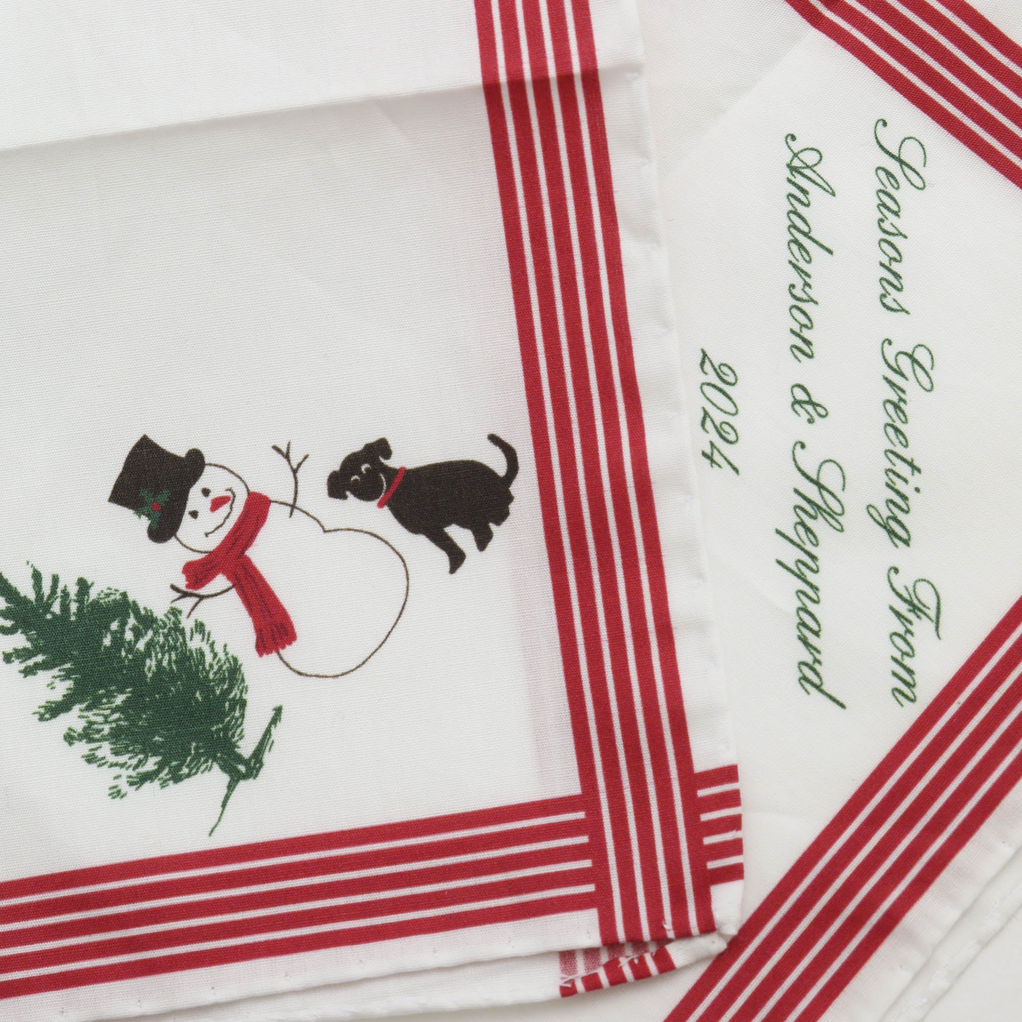 2024 Christmas Pocket Square