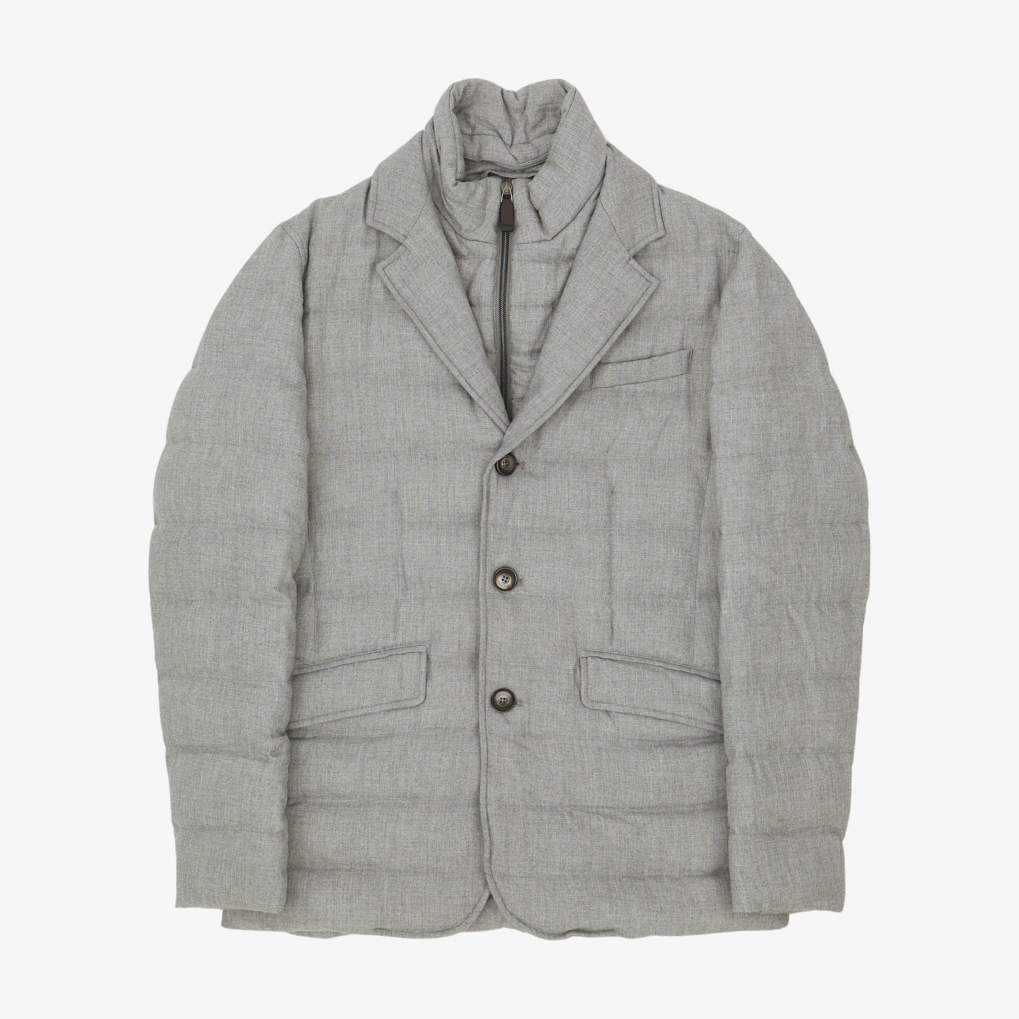 Norfolk Quilted Down Blazer