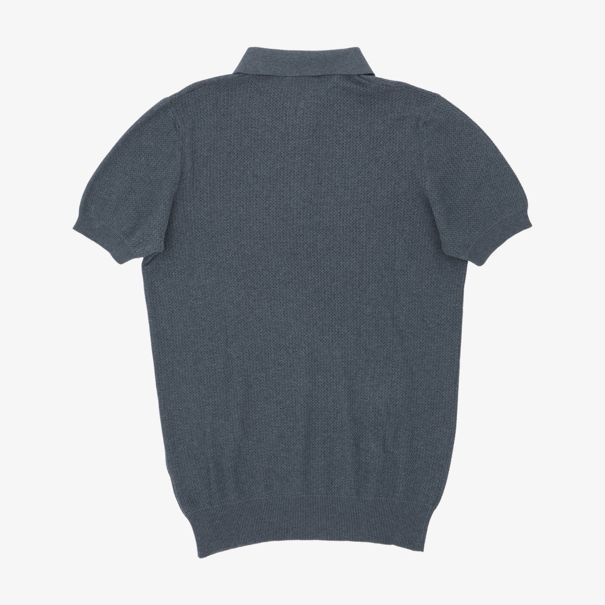 Half Zip Knitted Polo