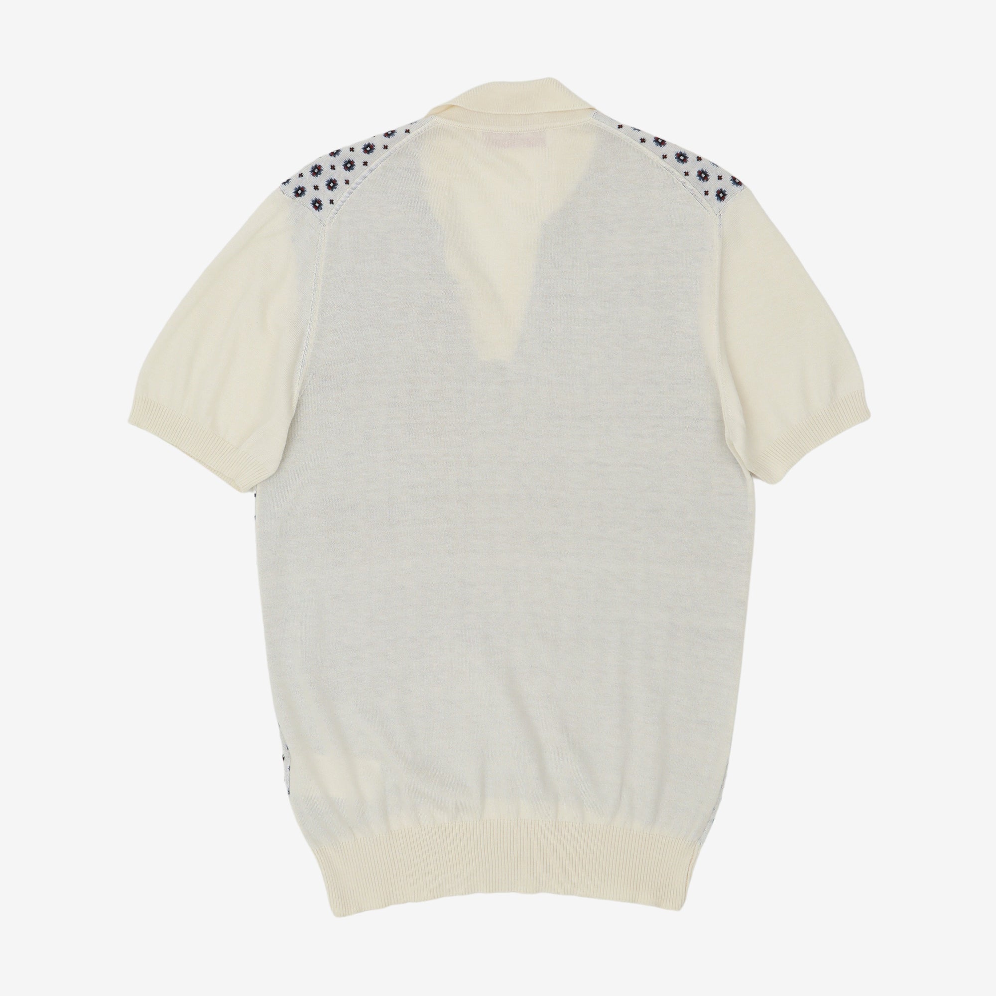 Horton Cravat Jacquard Knit Polo