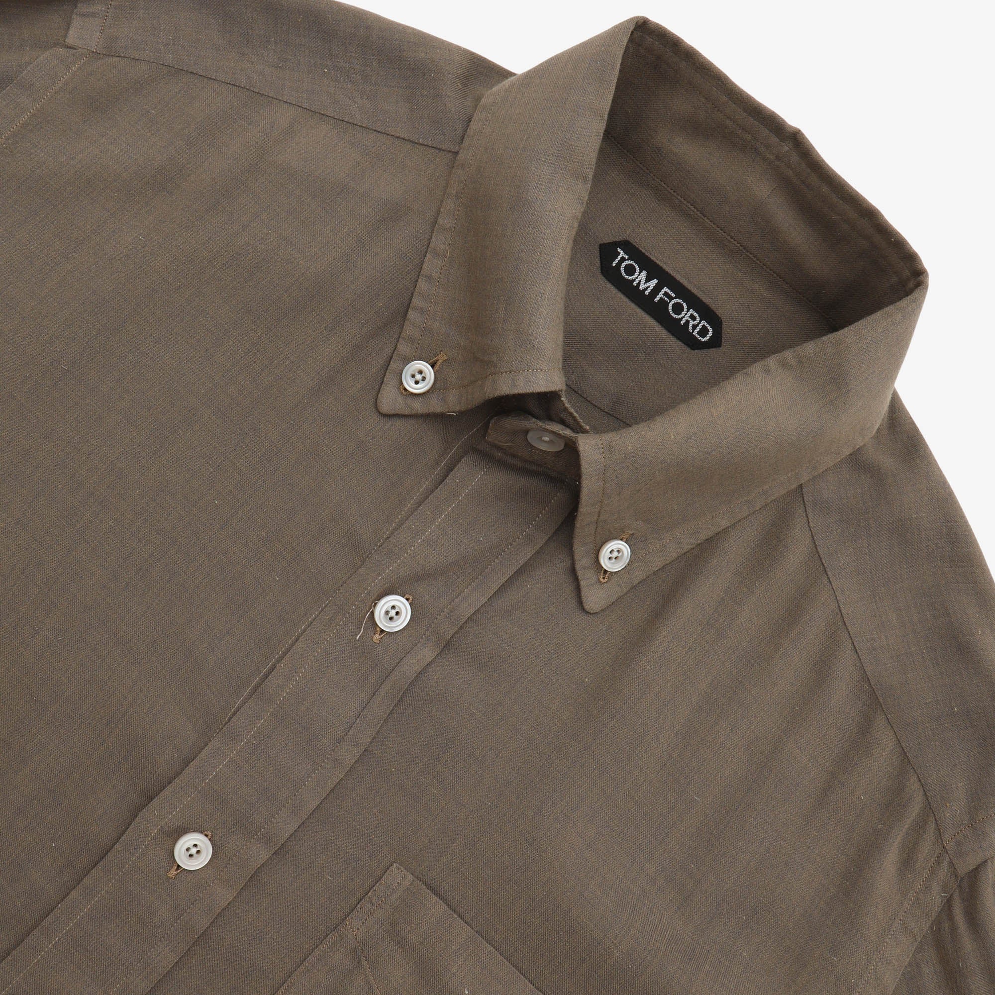 BD Wool Silk Blend Casual Shirt