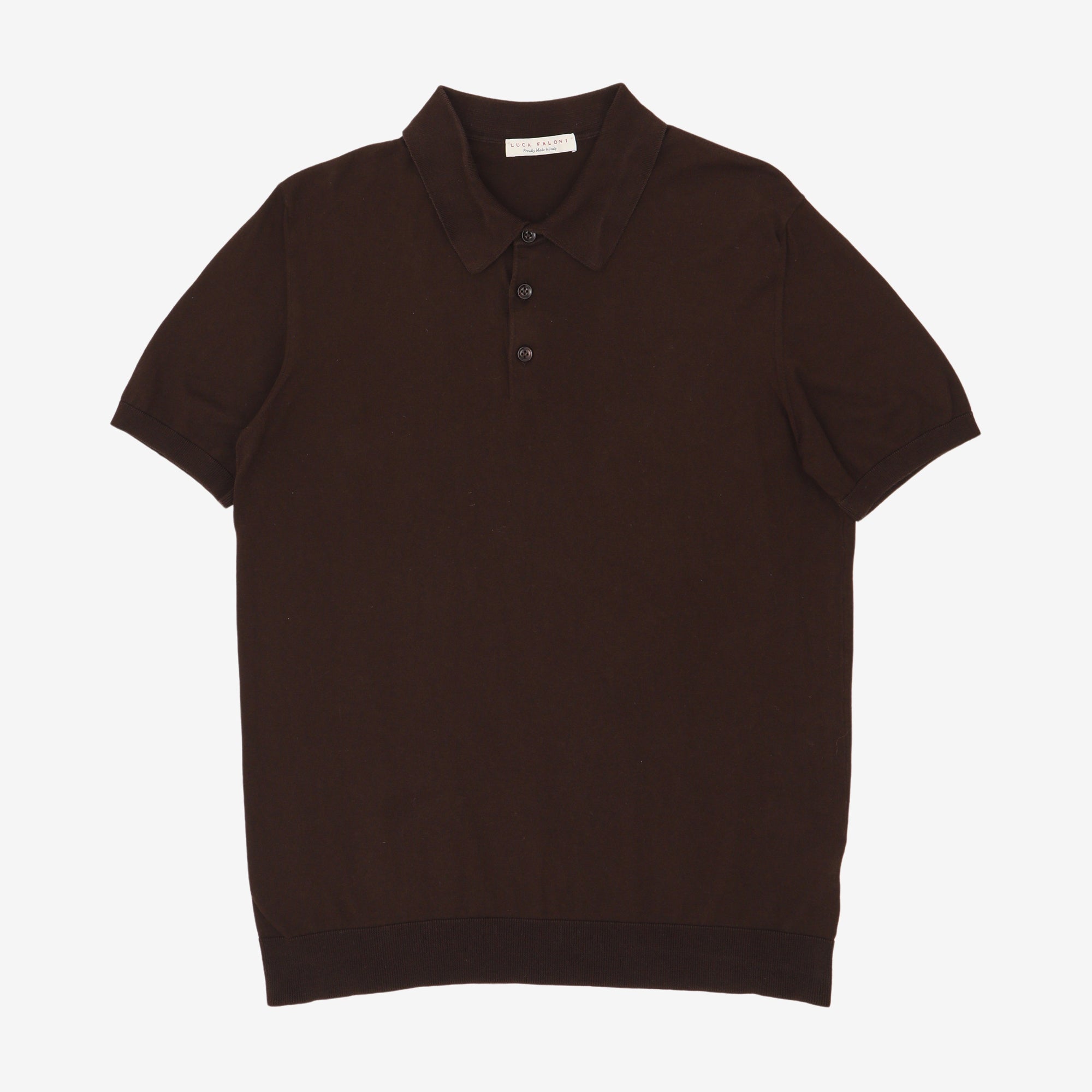 Cotton Knit Polo