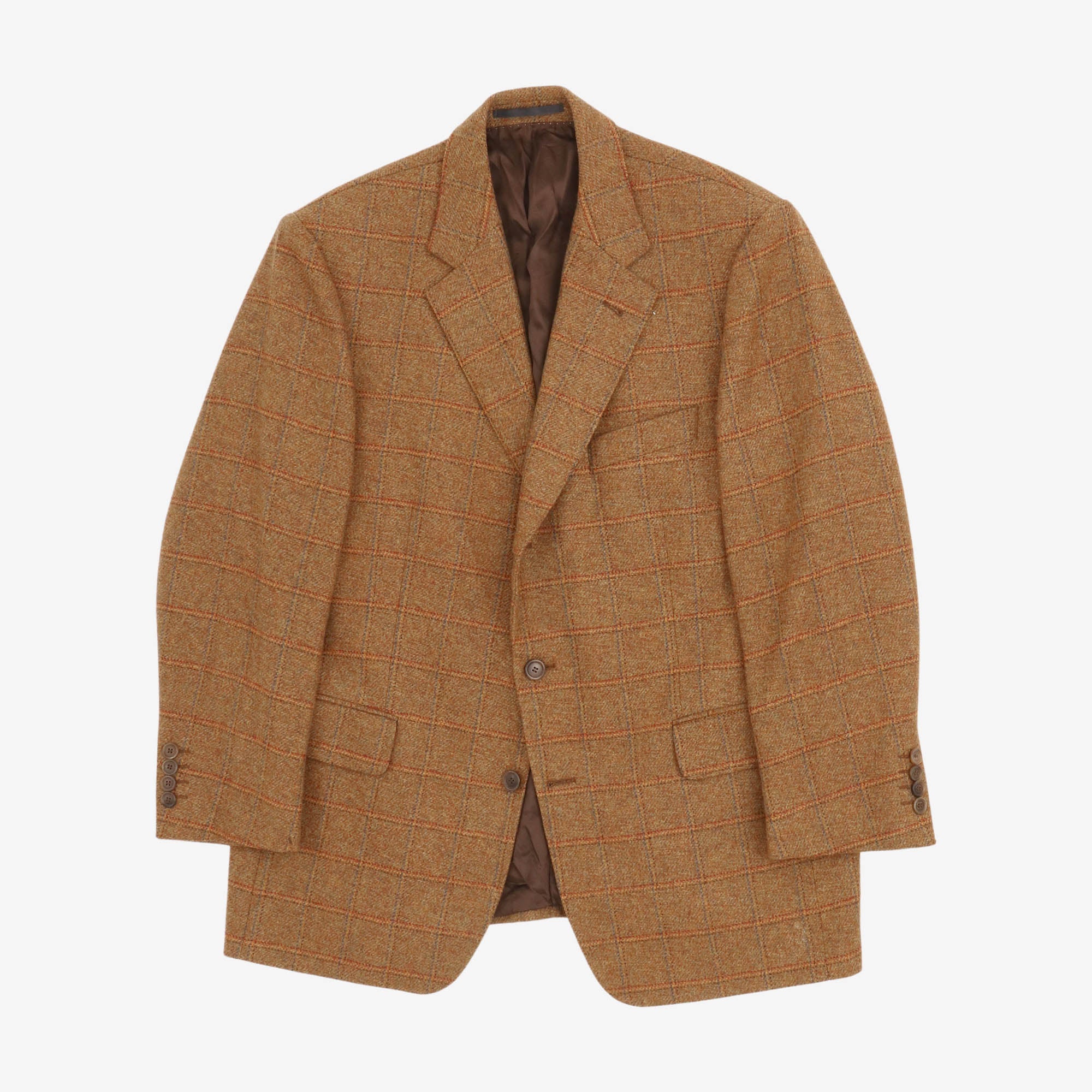 Cashmere Check Blazer