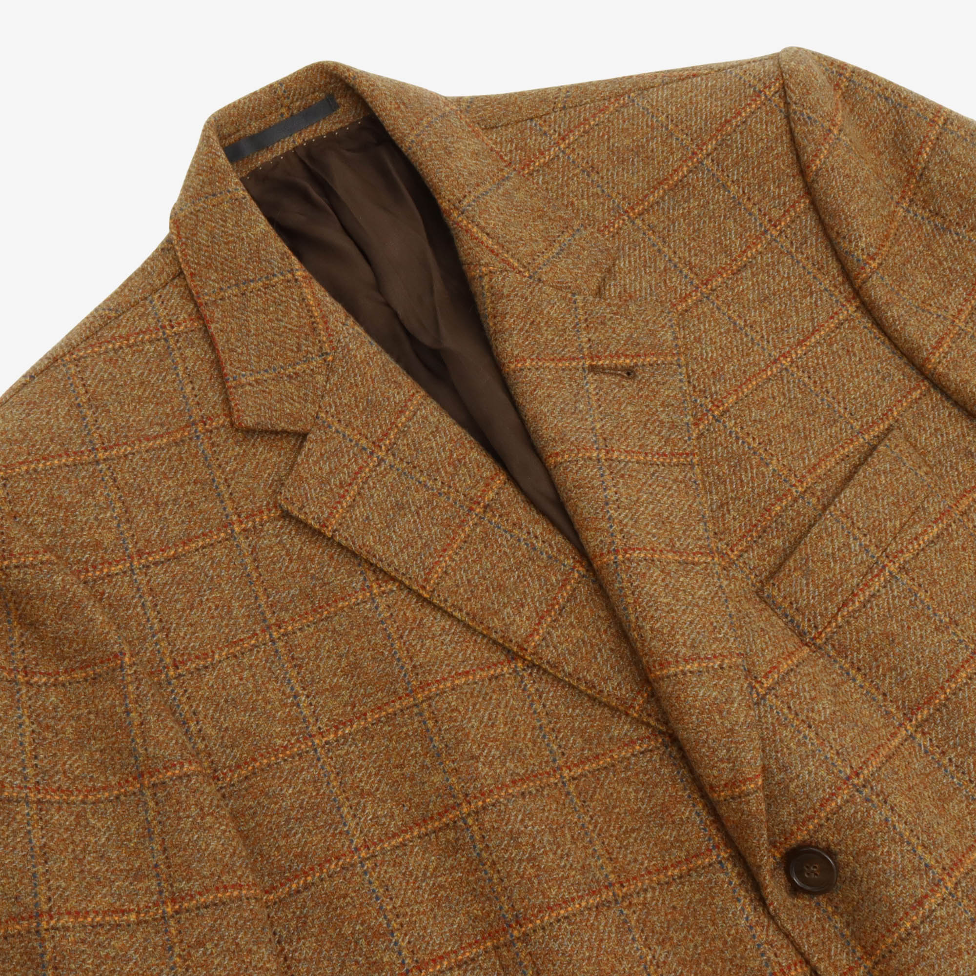 Cashmere Check Blazer
