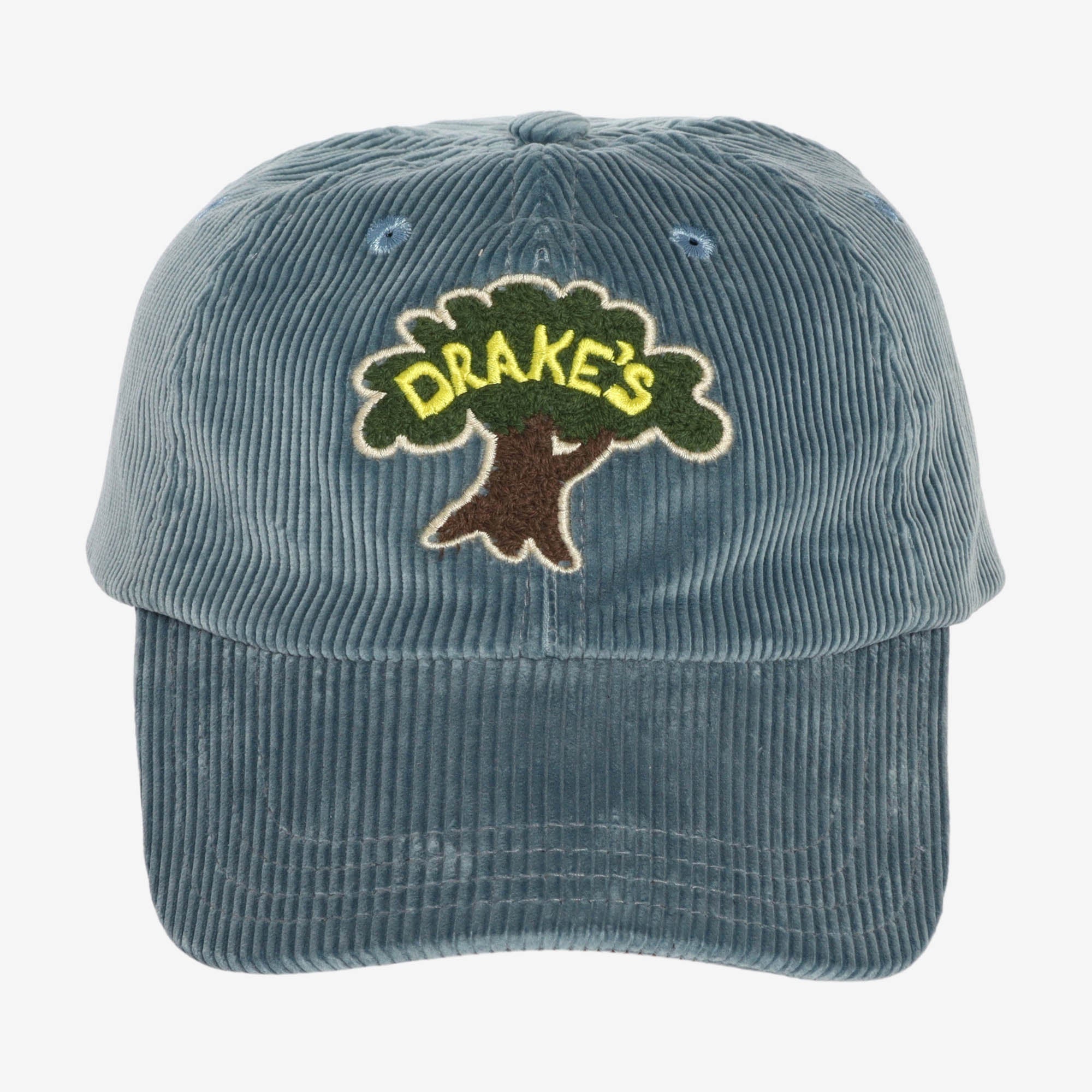 Emblem Corduroy Baseball Cap