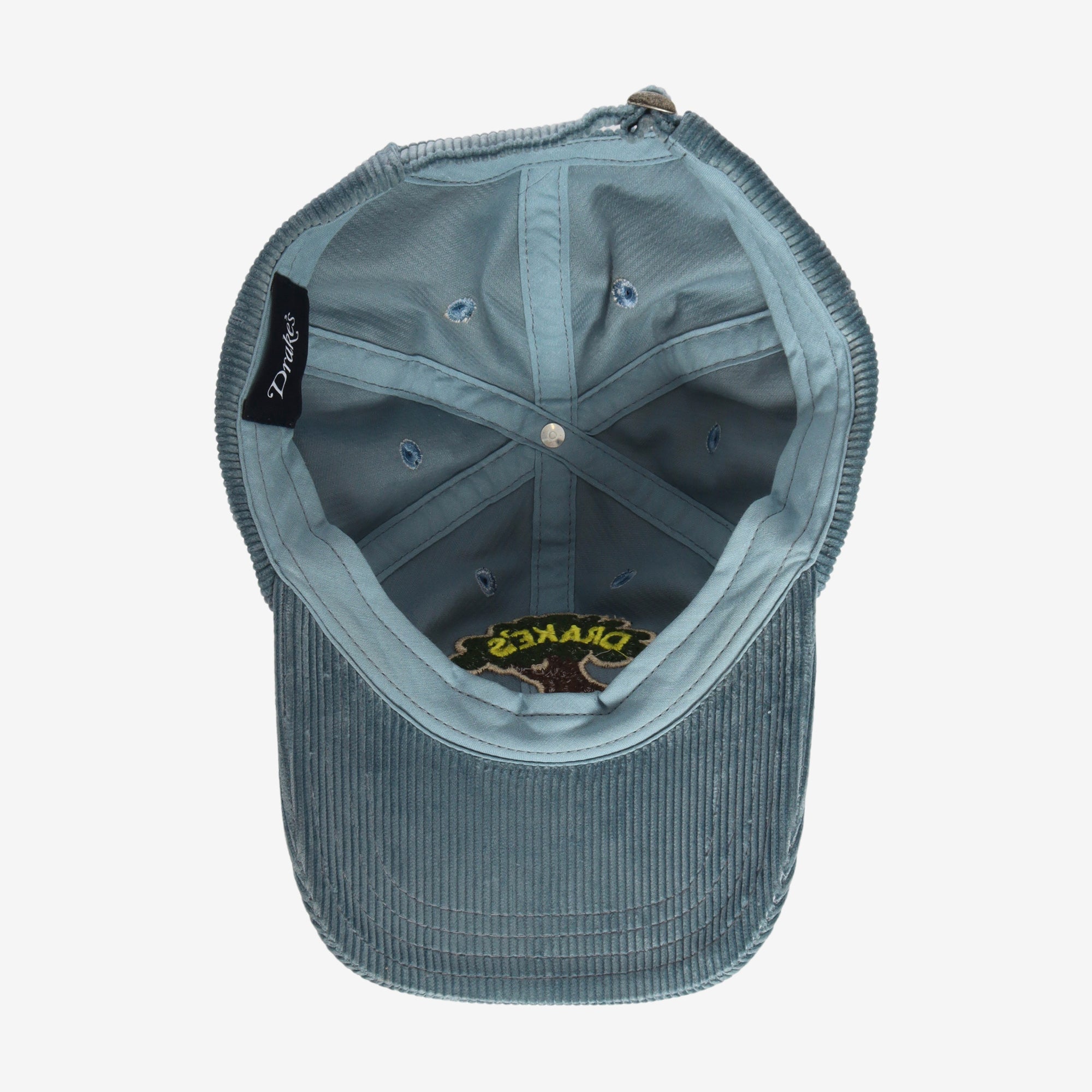 Emblem Corduroy Baseball Cap