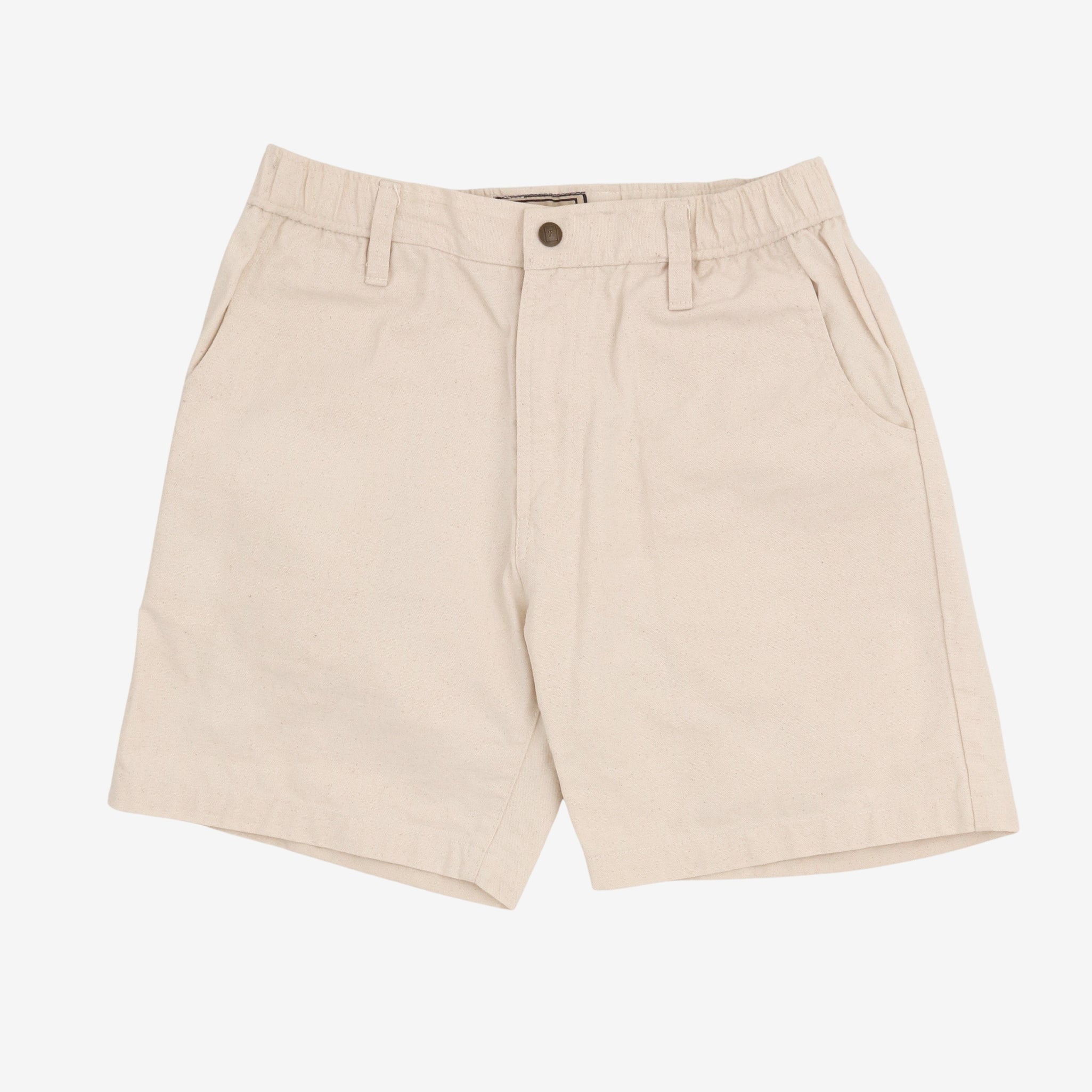 Canvas Elasticated Shorts