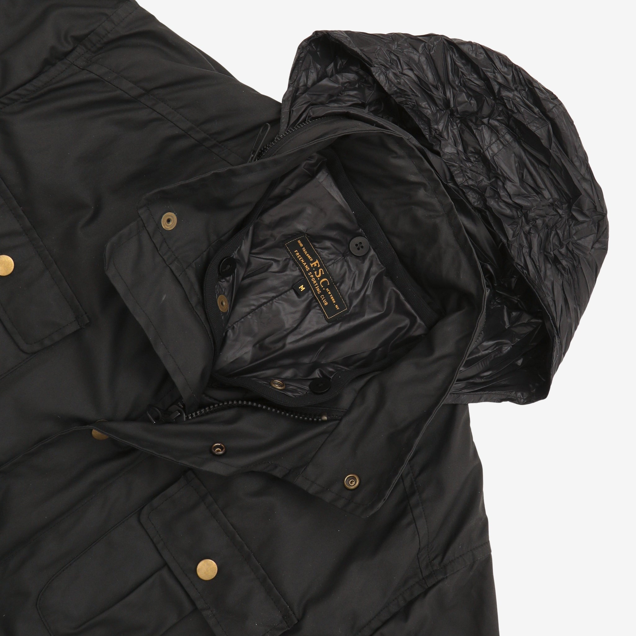 Waxed Field Jacket + Removable Liner