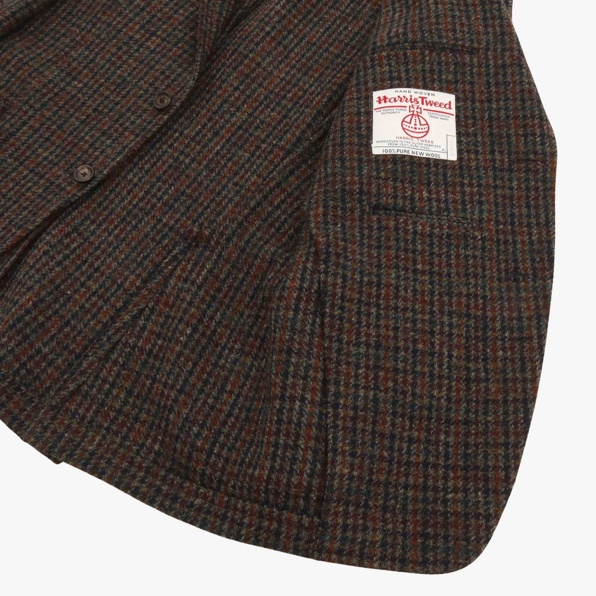 Gun Club Check Tweed Blazer