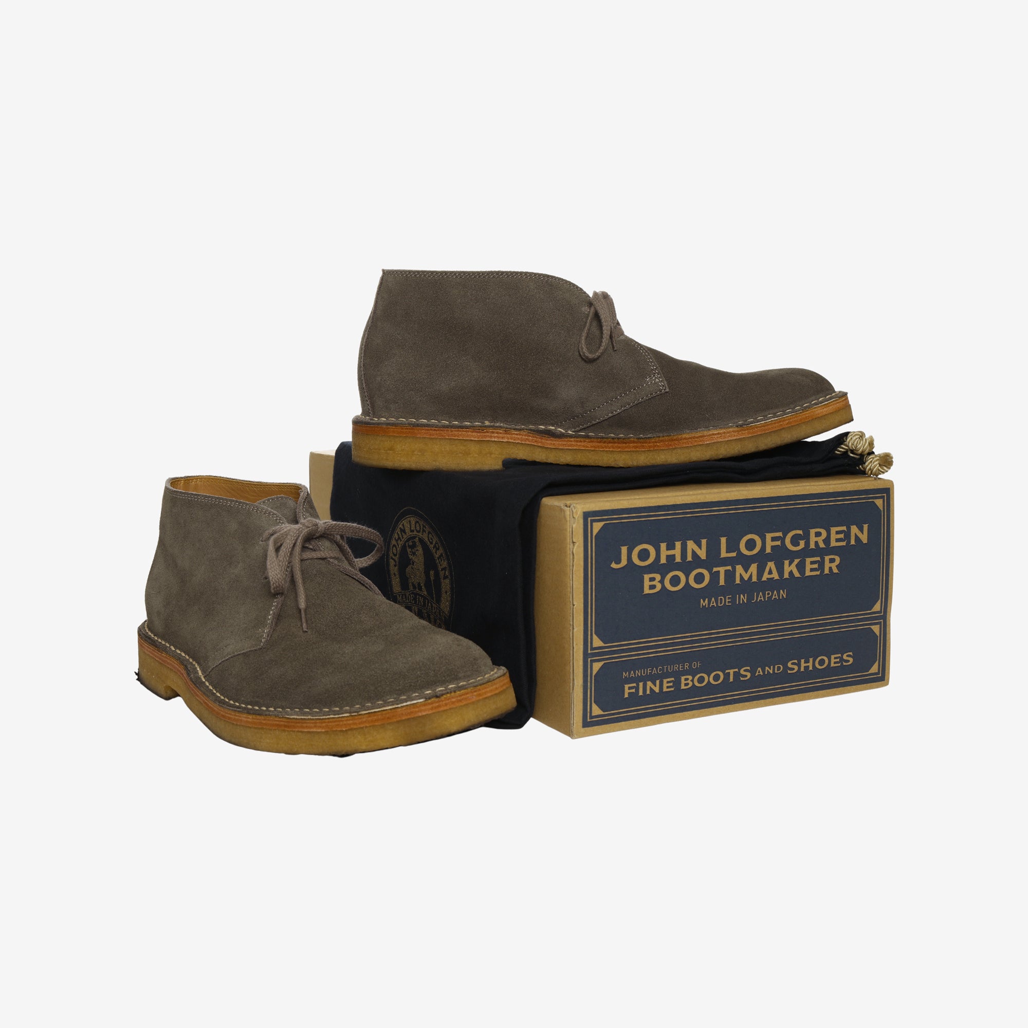 Suede Military Desert Boots