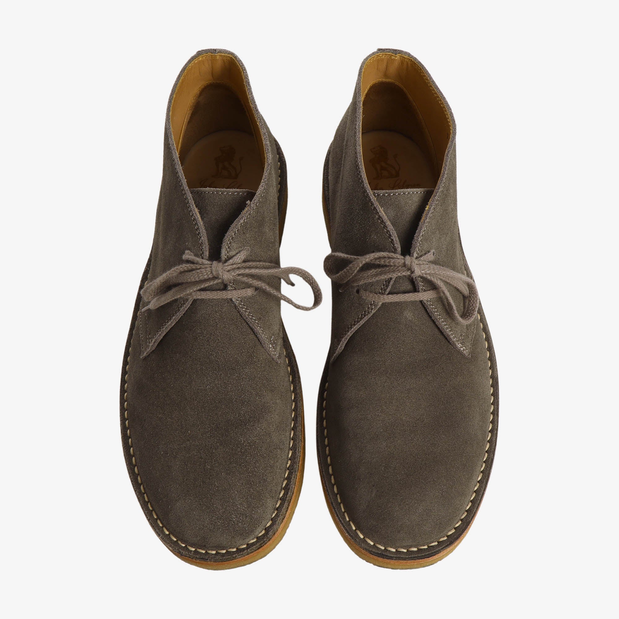 Suede Military Desert Boots