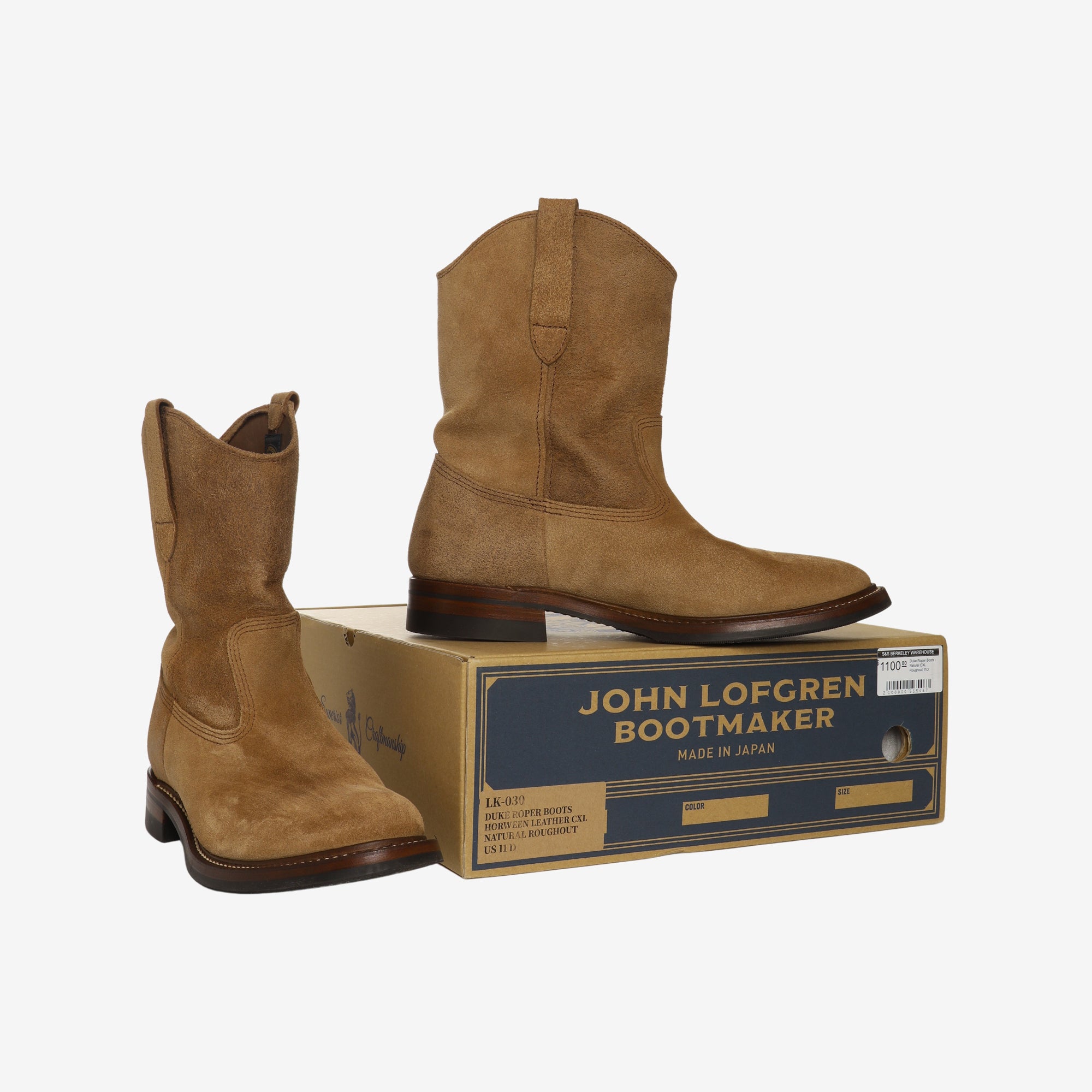 Roughout Duke Roper Boots