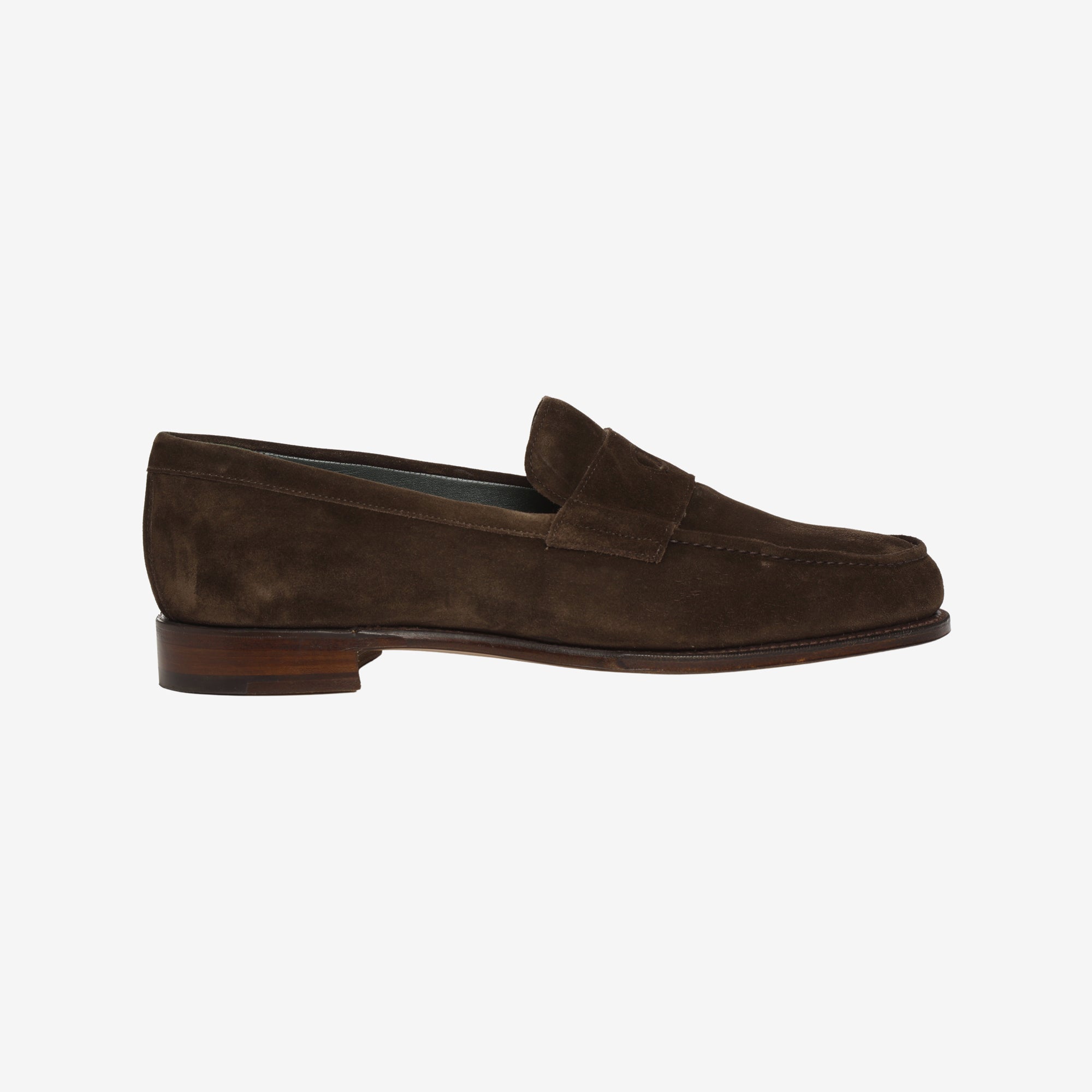 Suede Charles Mk II Penny Loafer + Trees