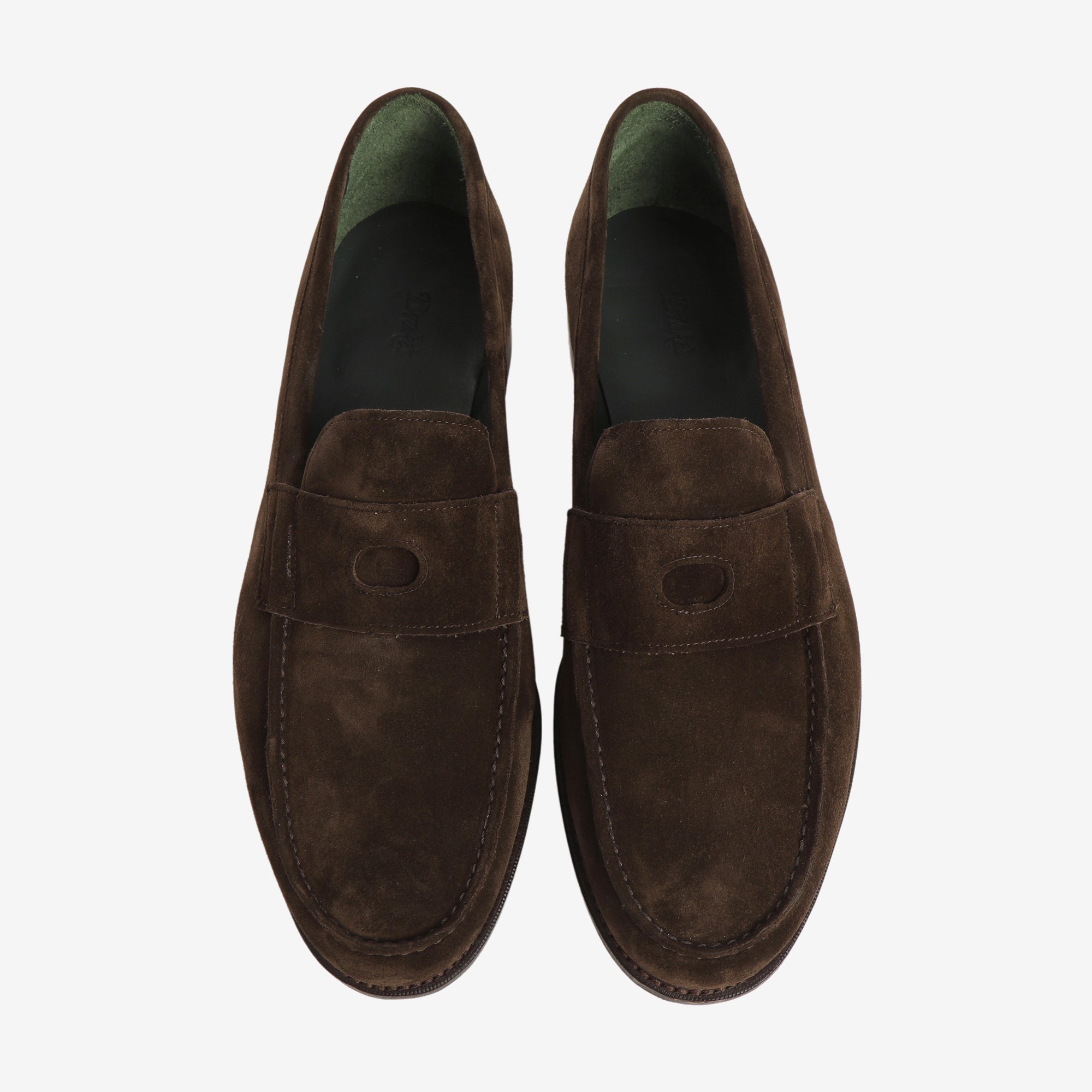Suede Charles Mk II Penny Loafer + Trees