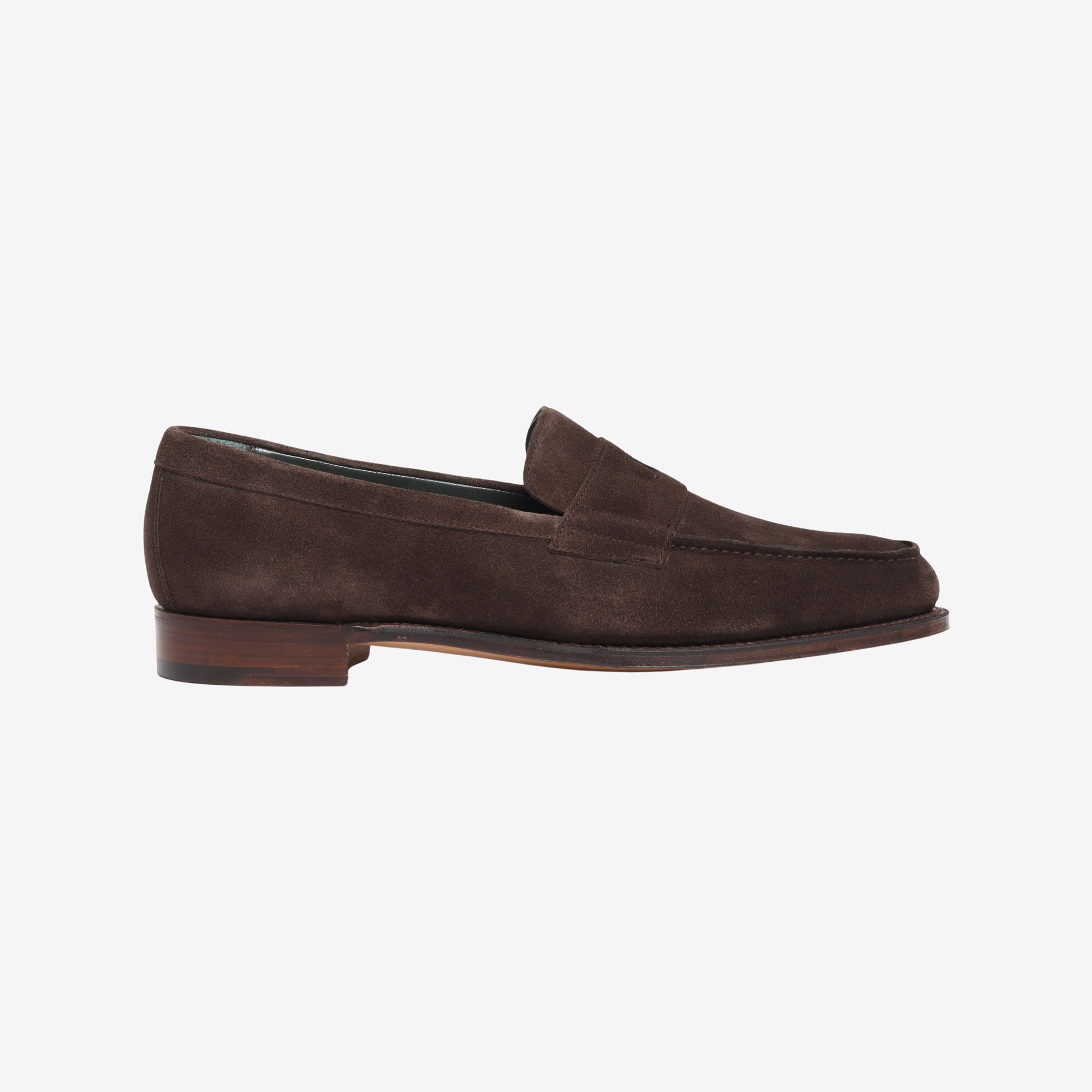 Suede Charles Mk II Penny Loafer + Trees