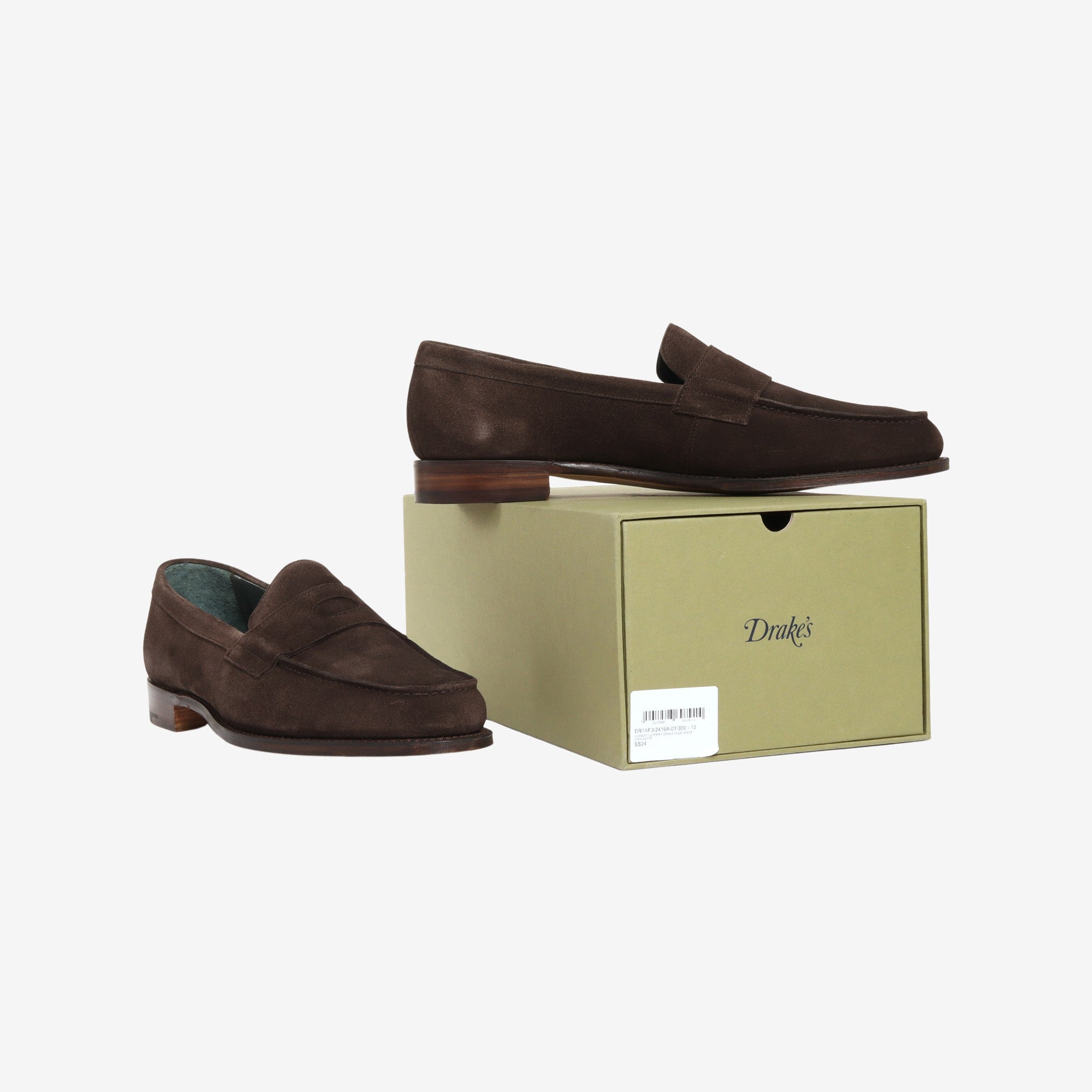 Suede Charles Mk II Penny Loafer + Trees