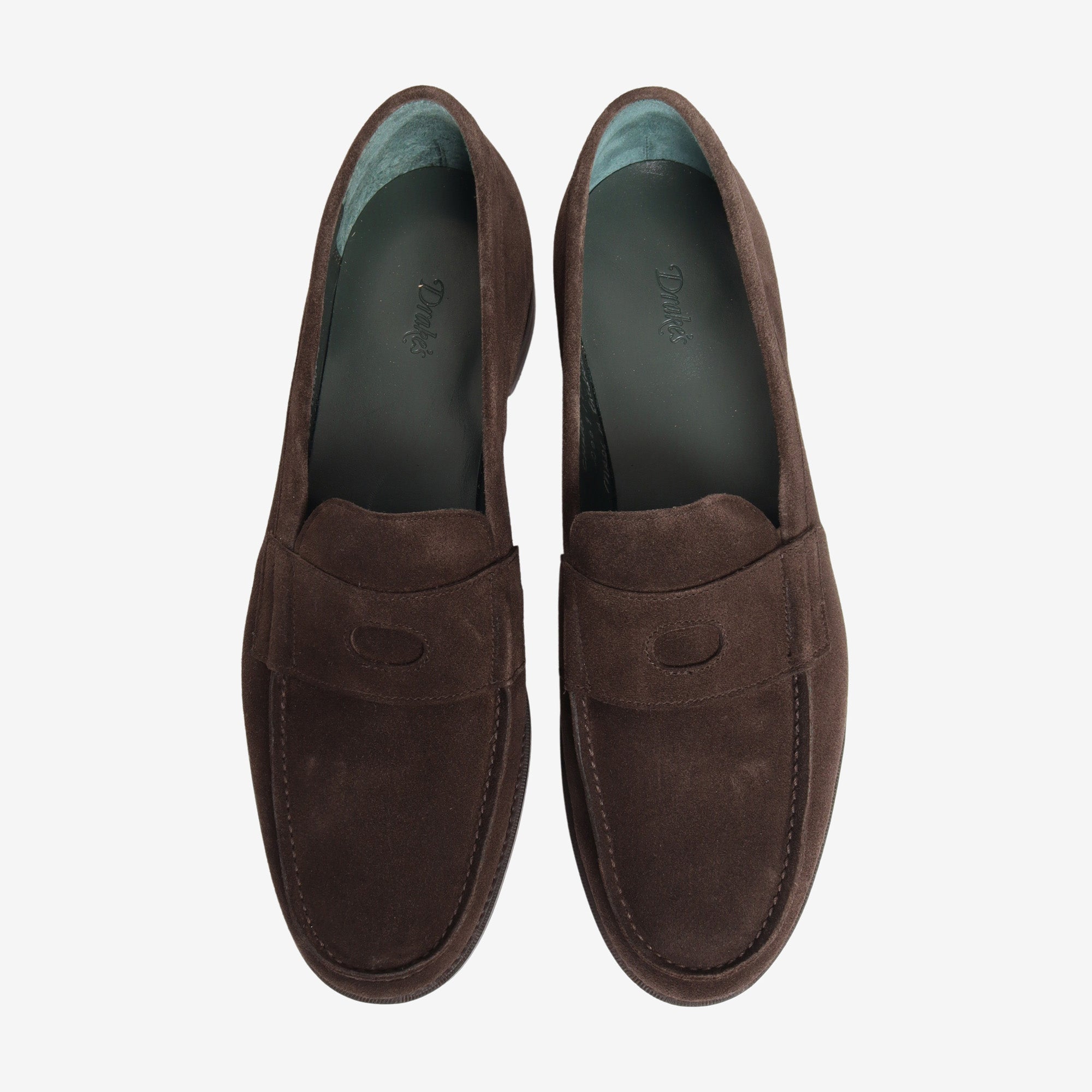 Suede Charles Mk II Penny Loafer + Trees
