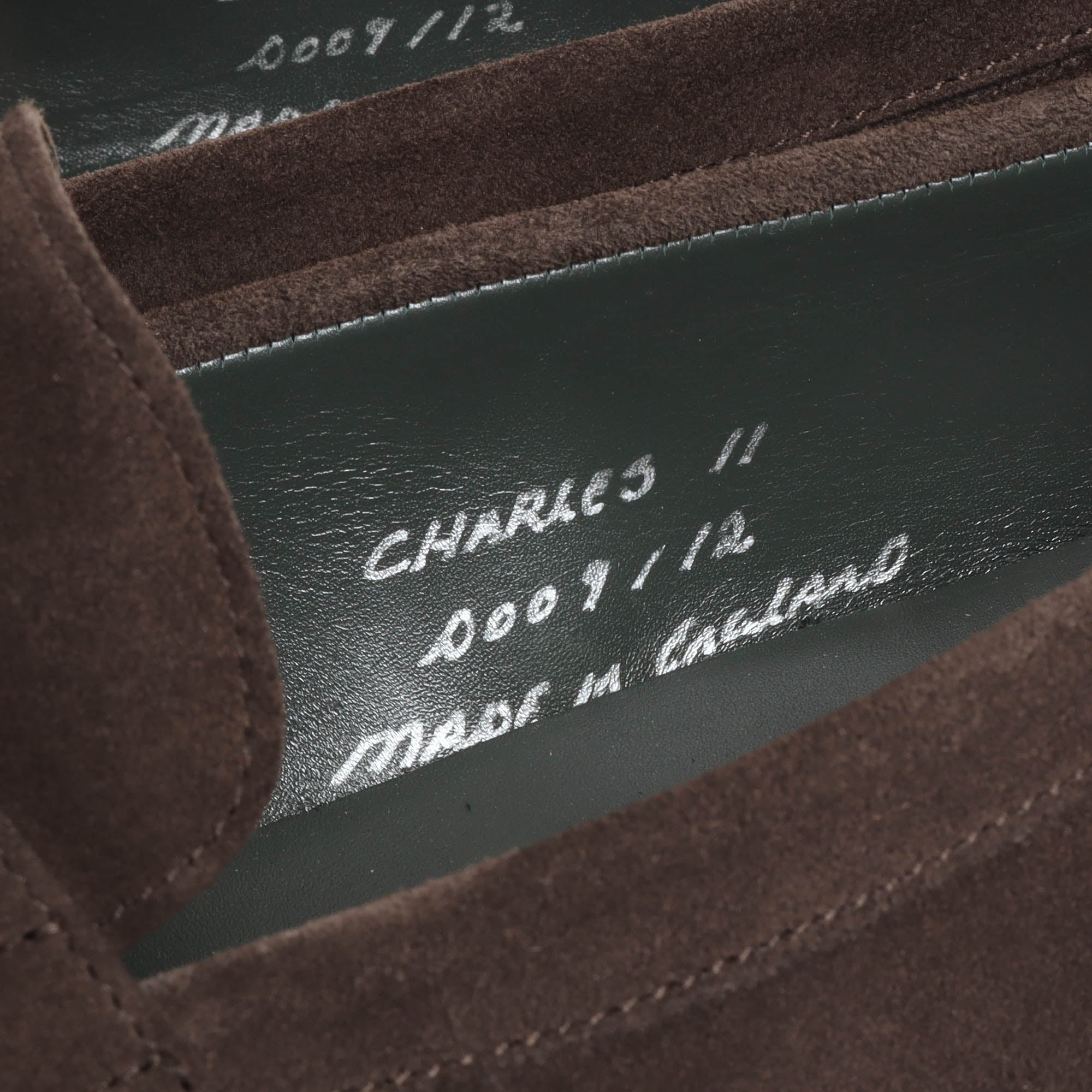 Suede Charles Mk II Penny Loafer + Trees