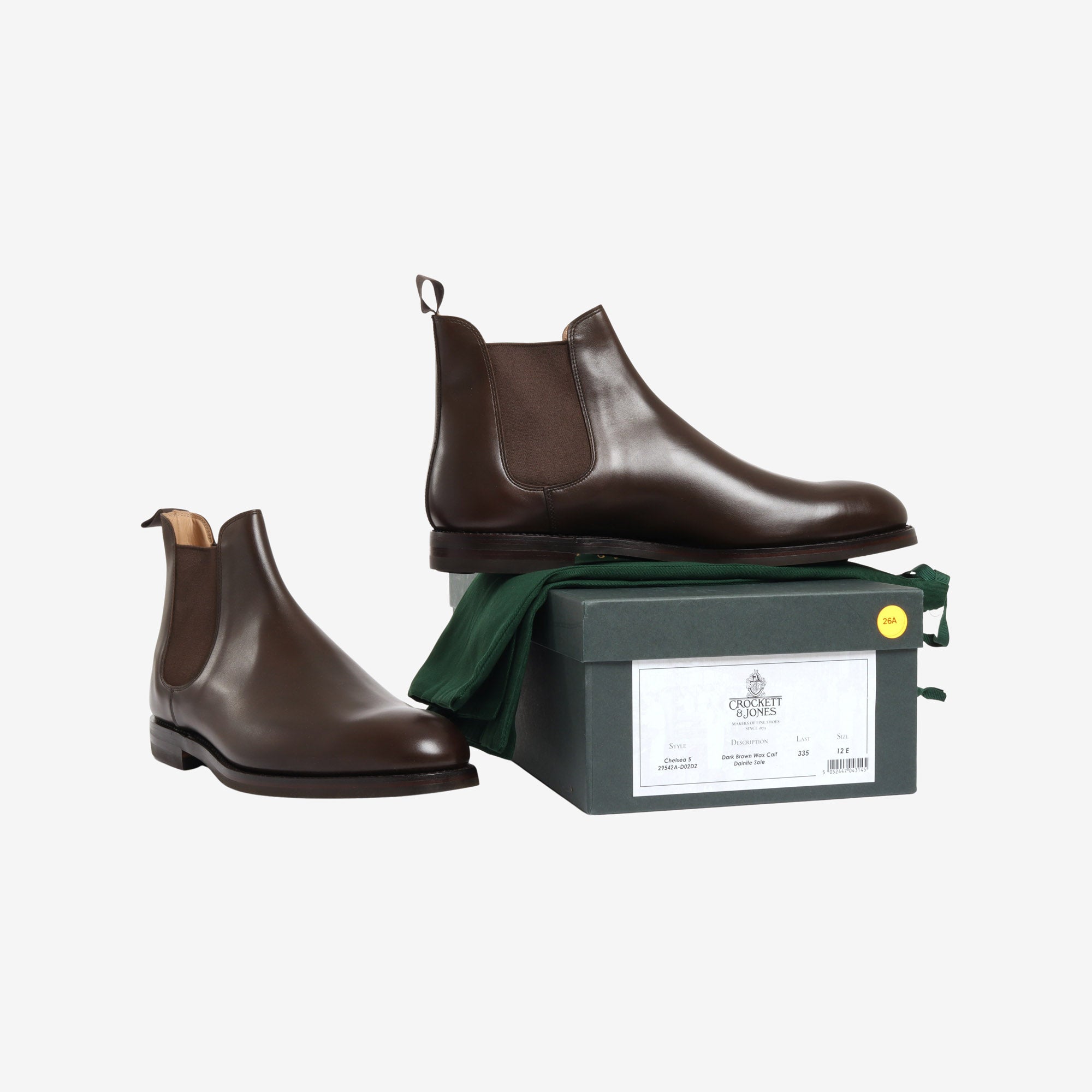 Chelsea 5 Wax Calf Boots + Trees