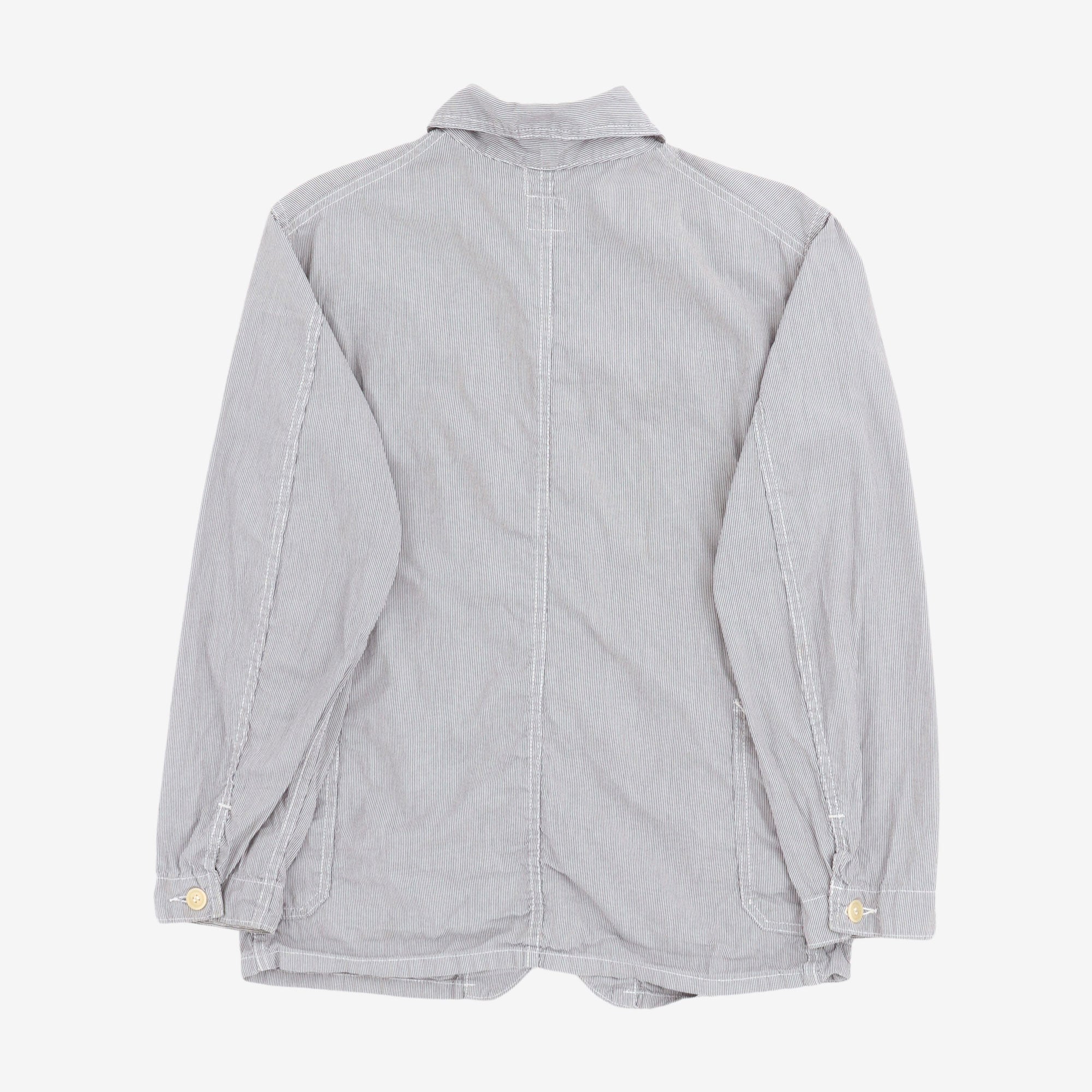 Striped Coverall Jacket