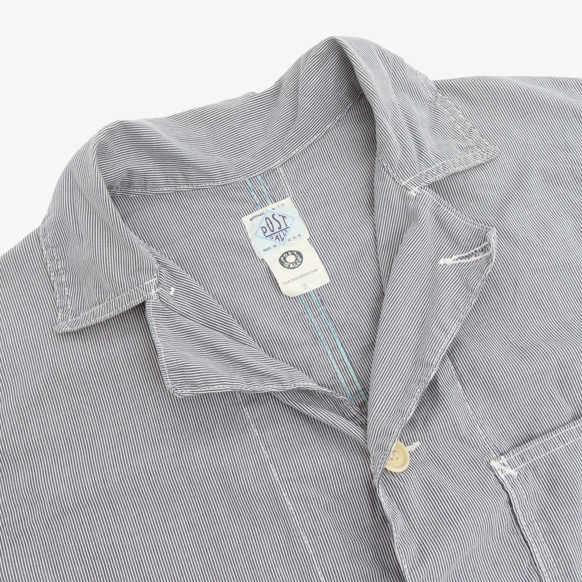 Striped Coverall Jacket