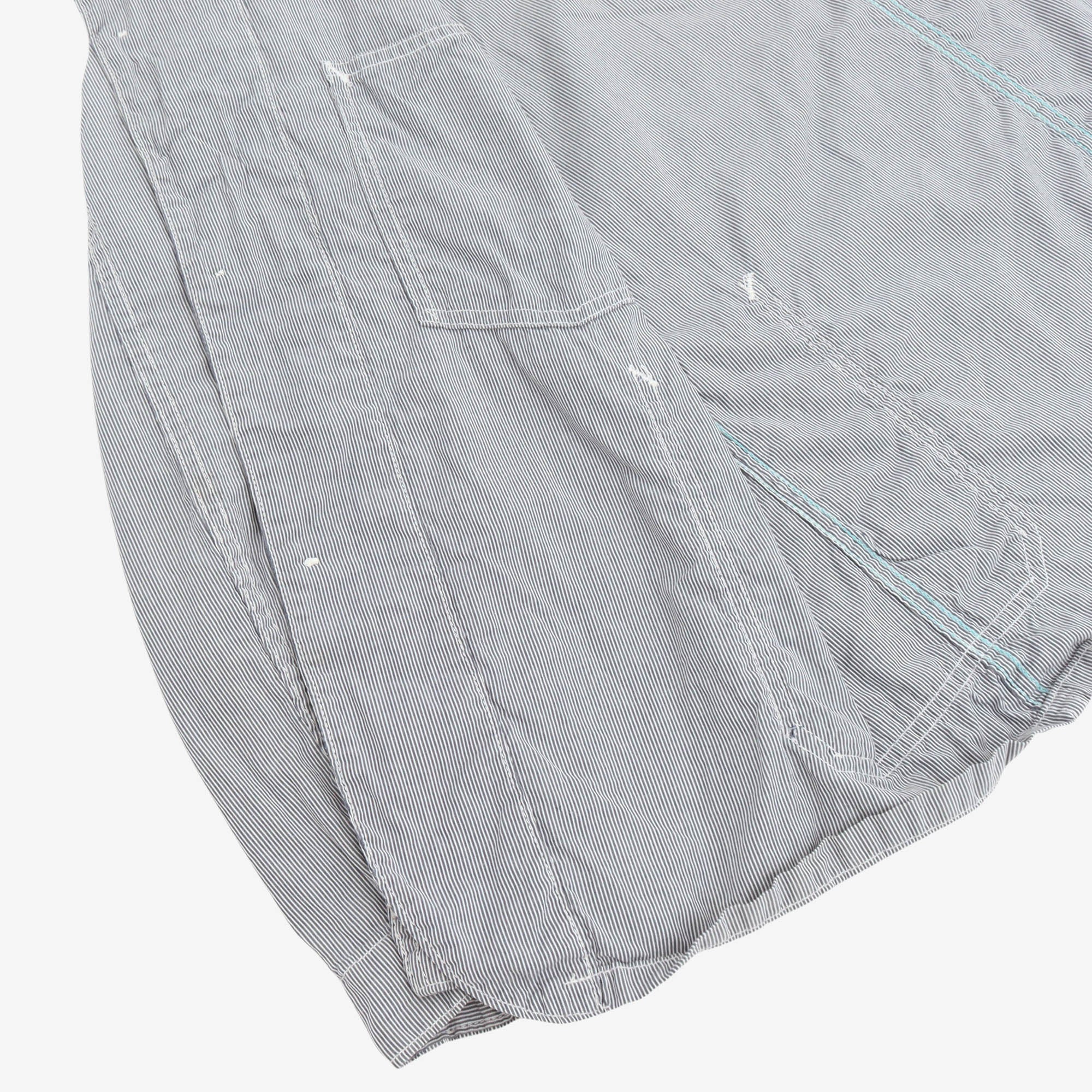 Striped Coverall Jacket