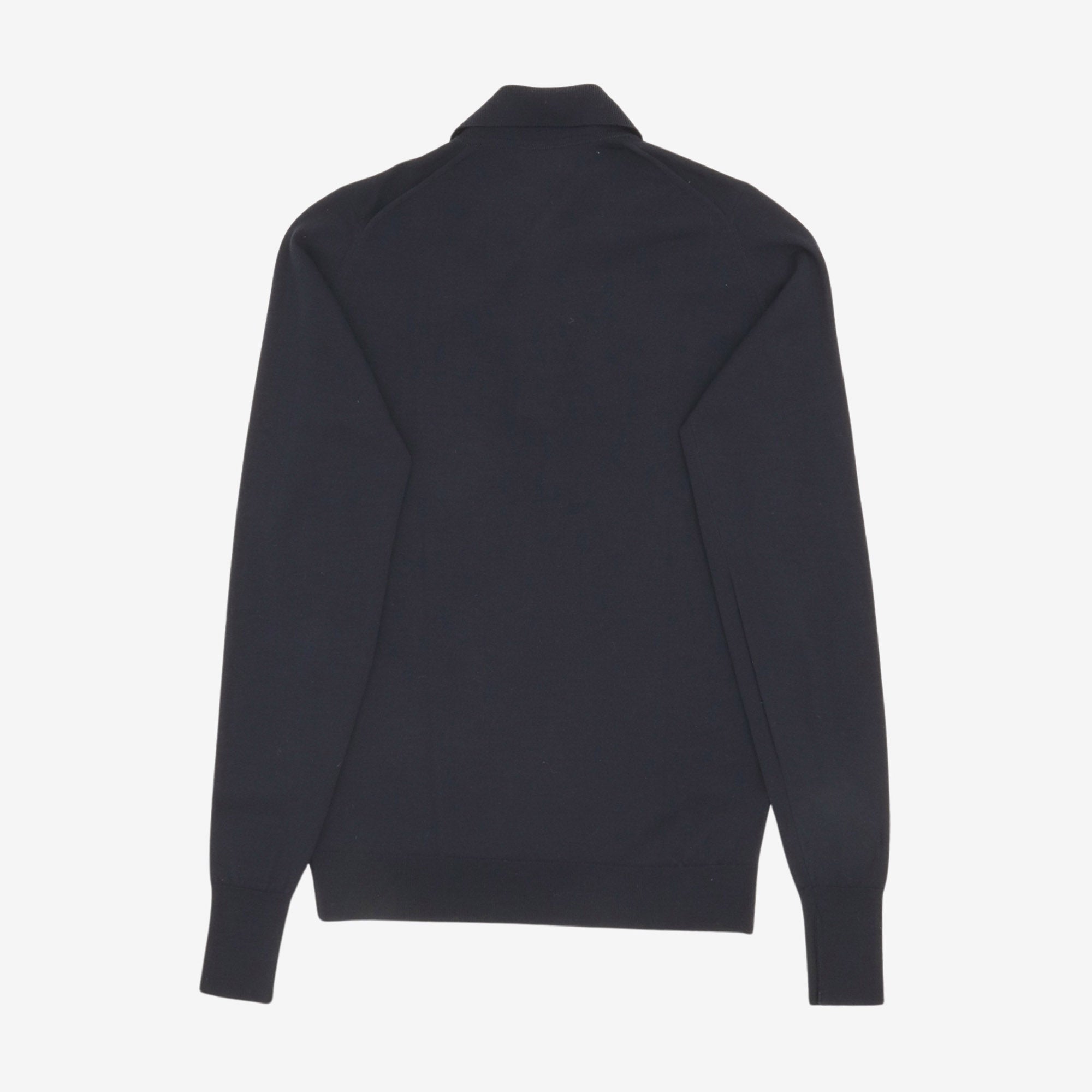 Wool Knitted Polo Shirt