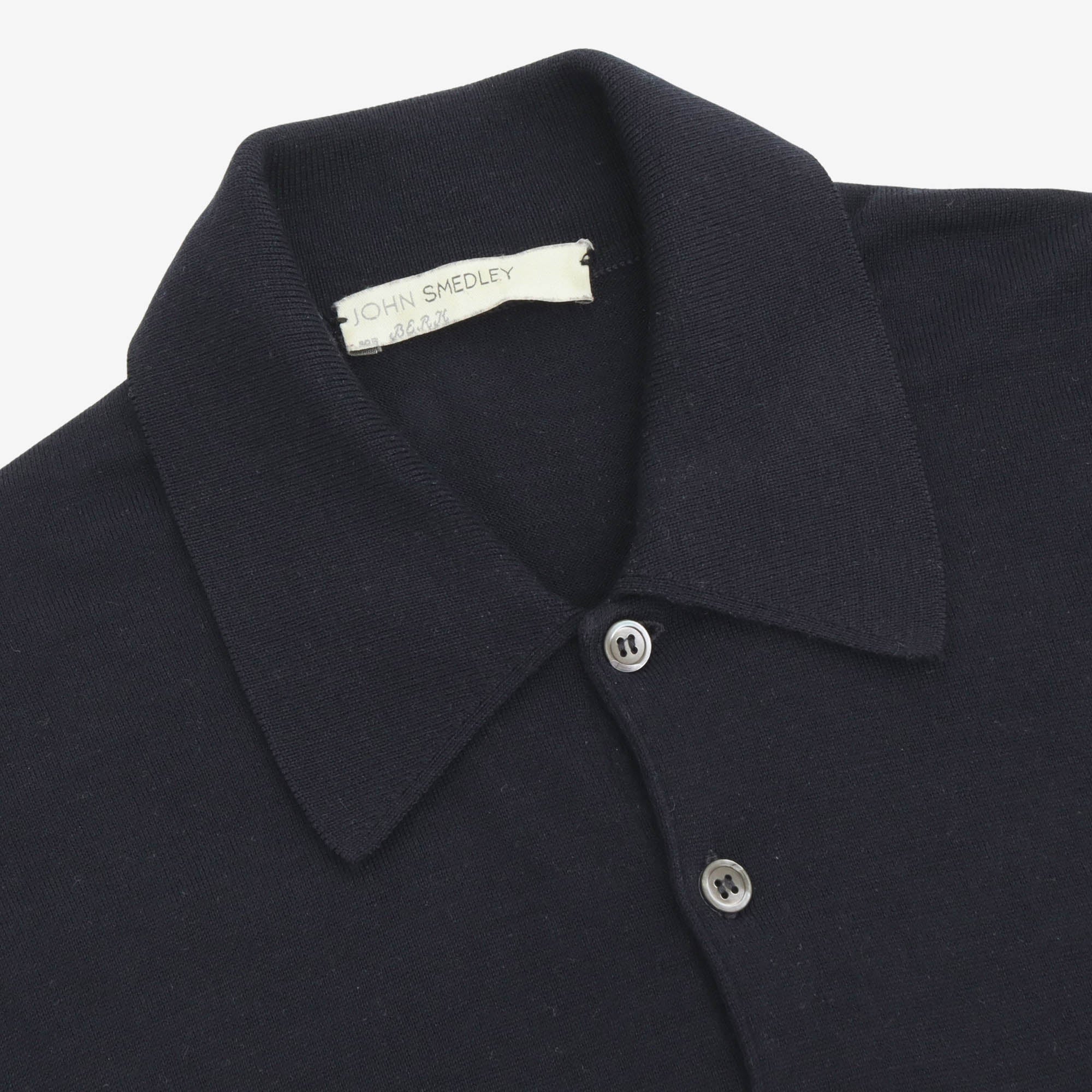 Wool Knitted Polo Shirt