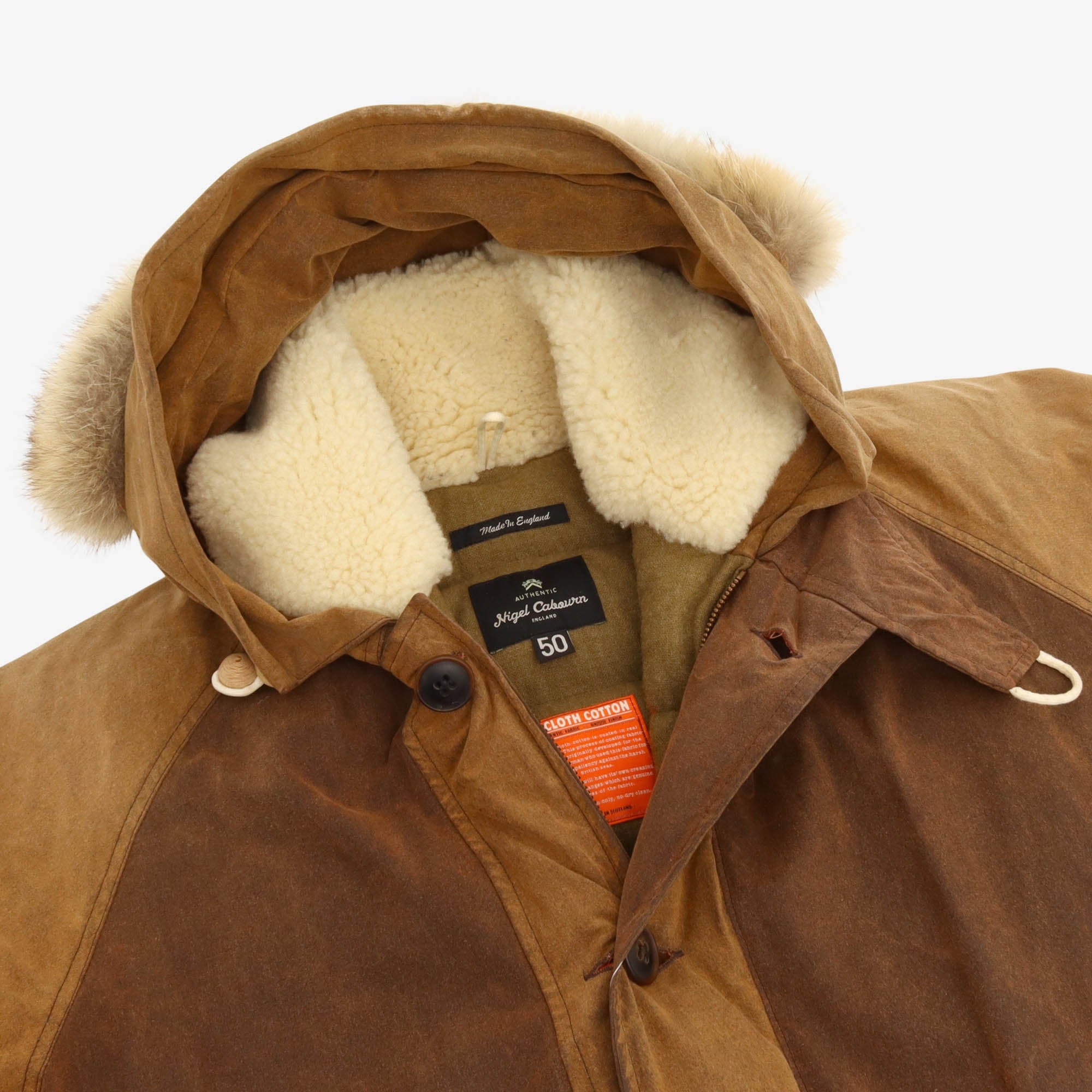 Waxed Oil Cloth Everest Parka