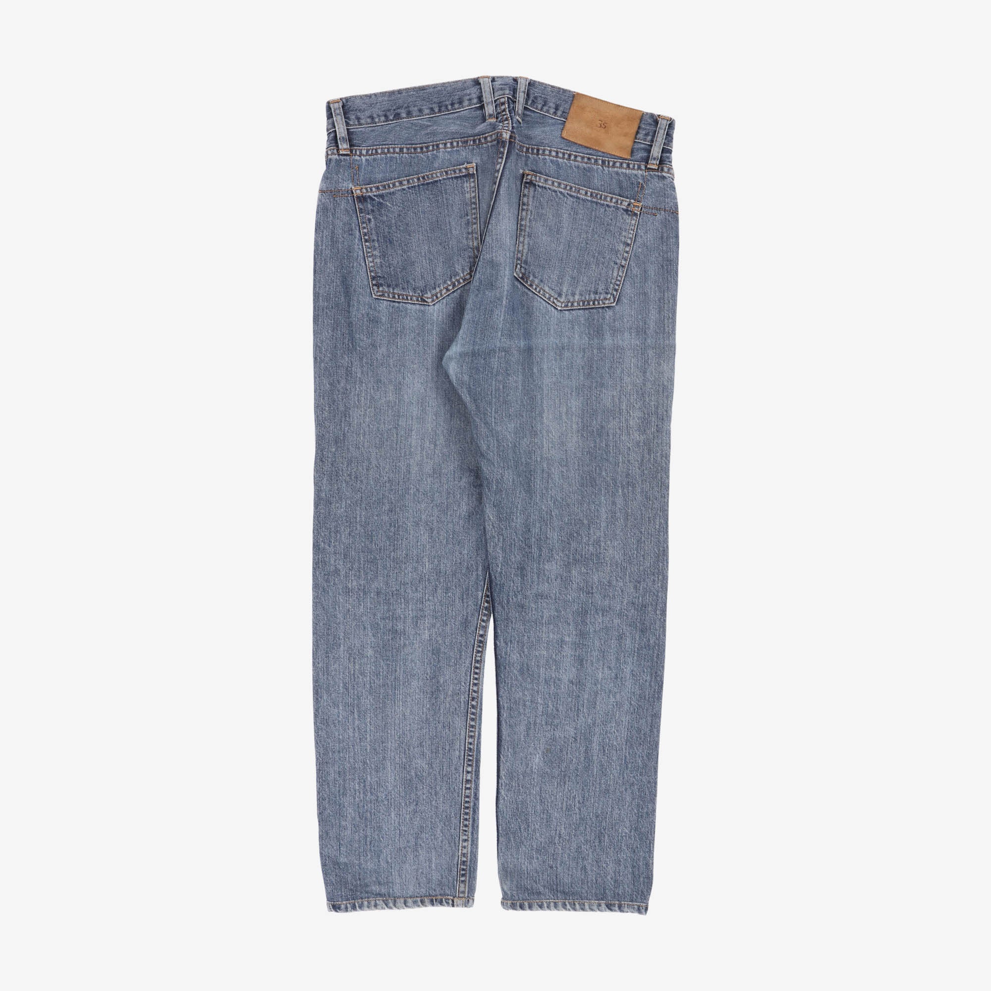 12oz Stonewashed Selvedge Jeans (34W X 27L)