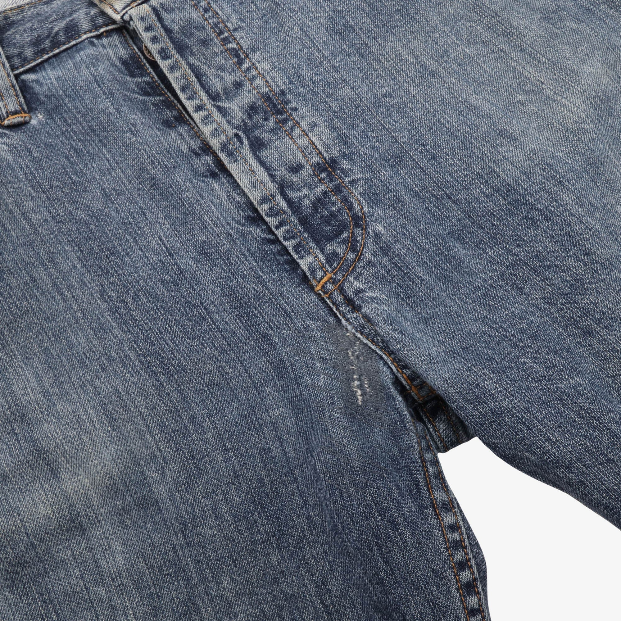 12oz Stonewashed Selvedge Jeans (34W X 27L)