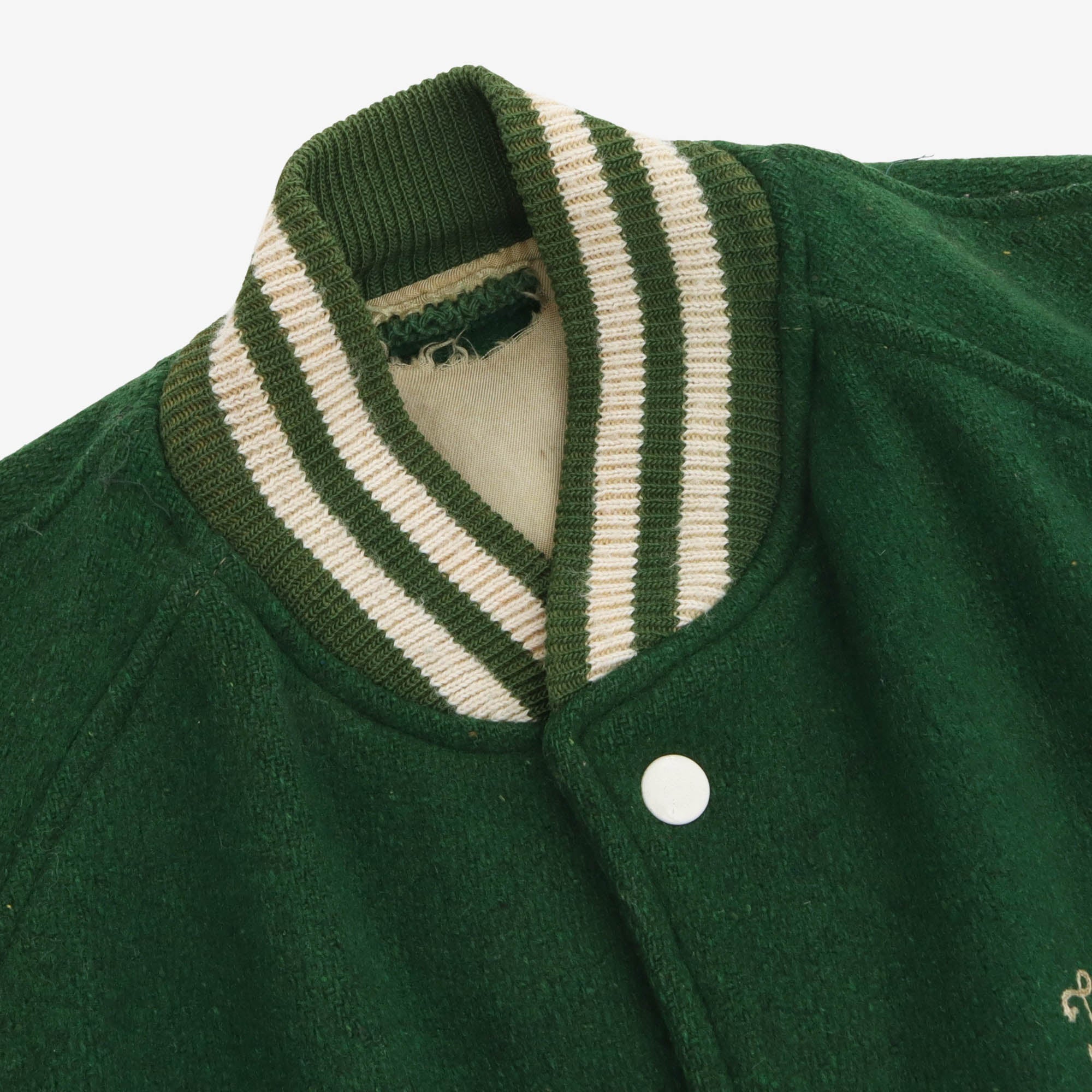 Wool Varsity Bomber