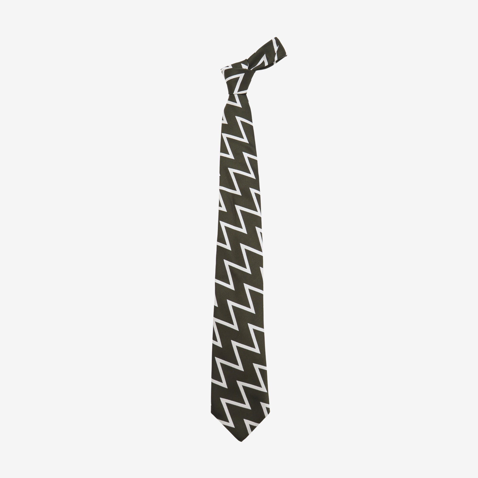 Silk Zig Zag Tie