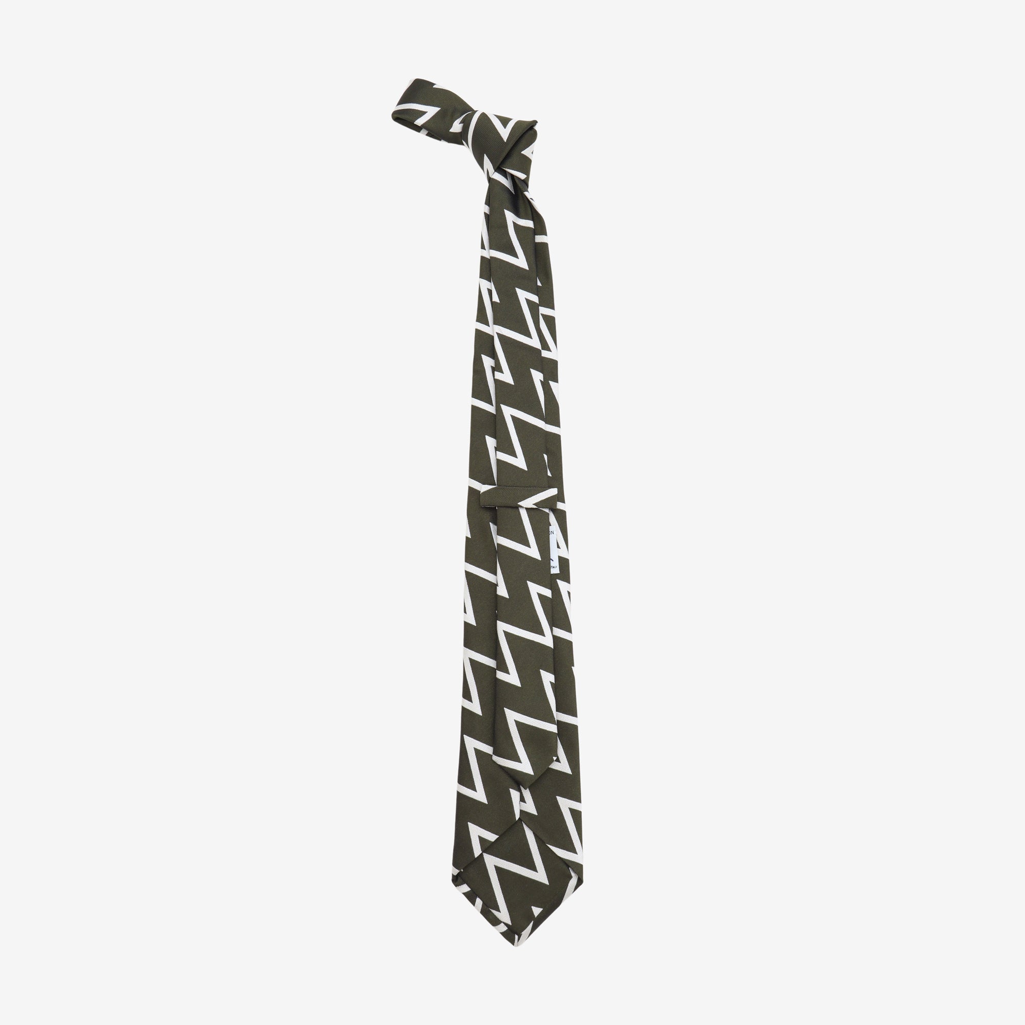 Silk Zig Zag Tie