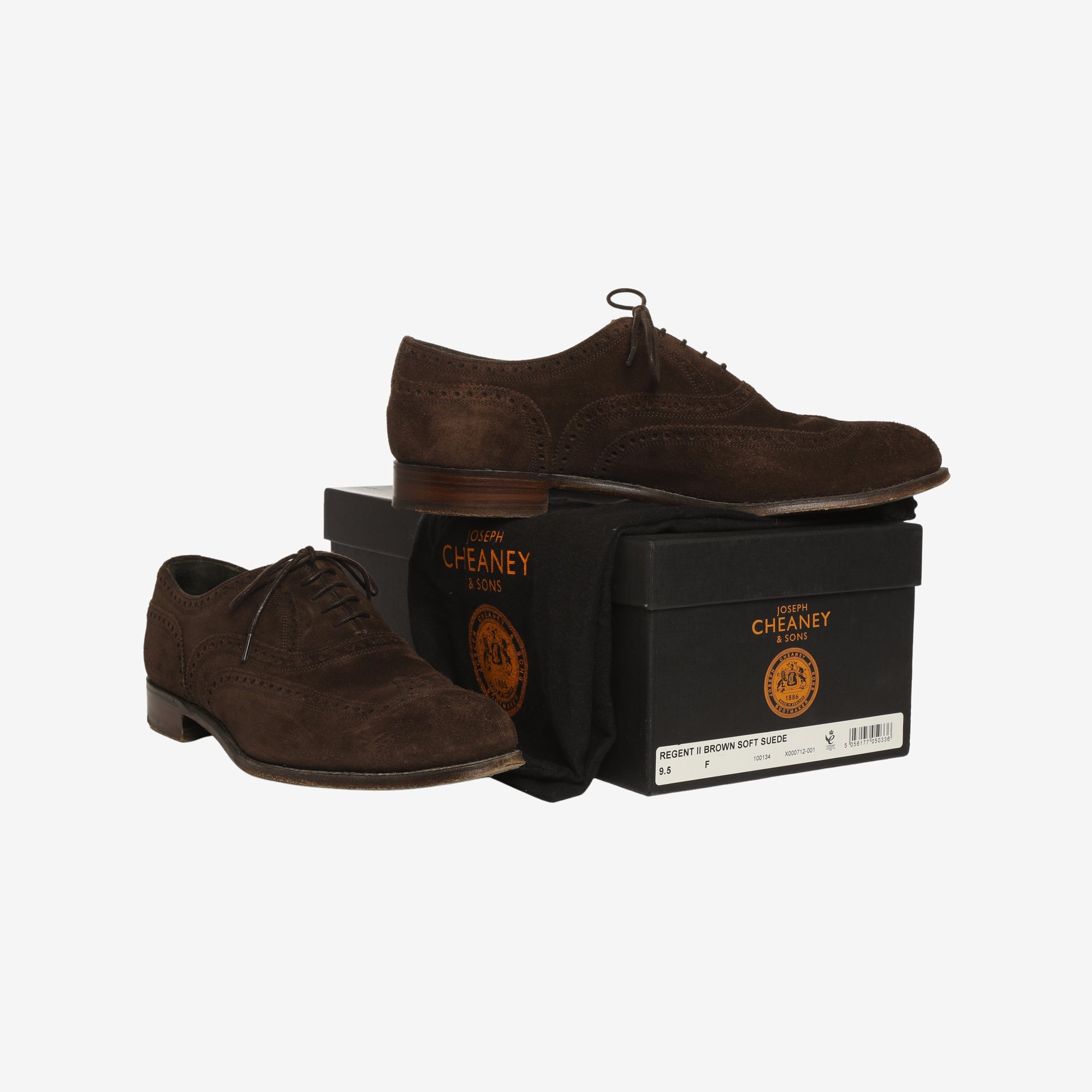 Suede Regent II Brogues