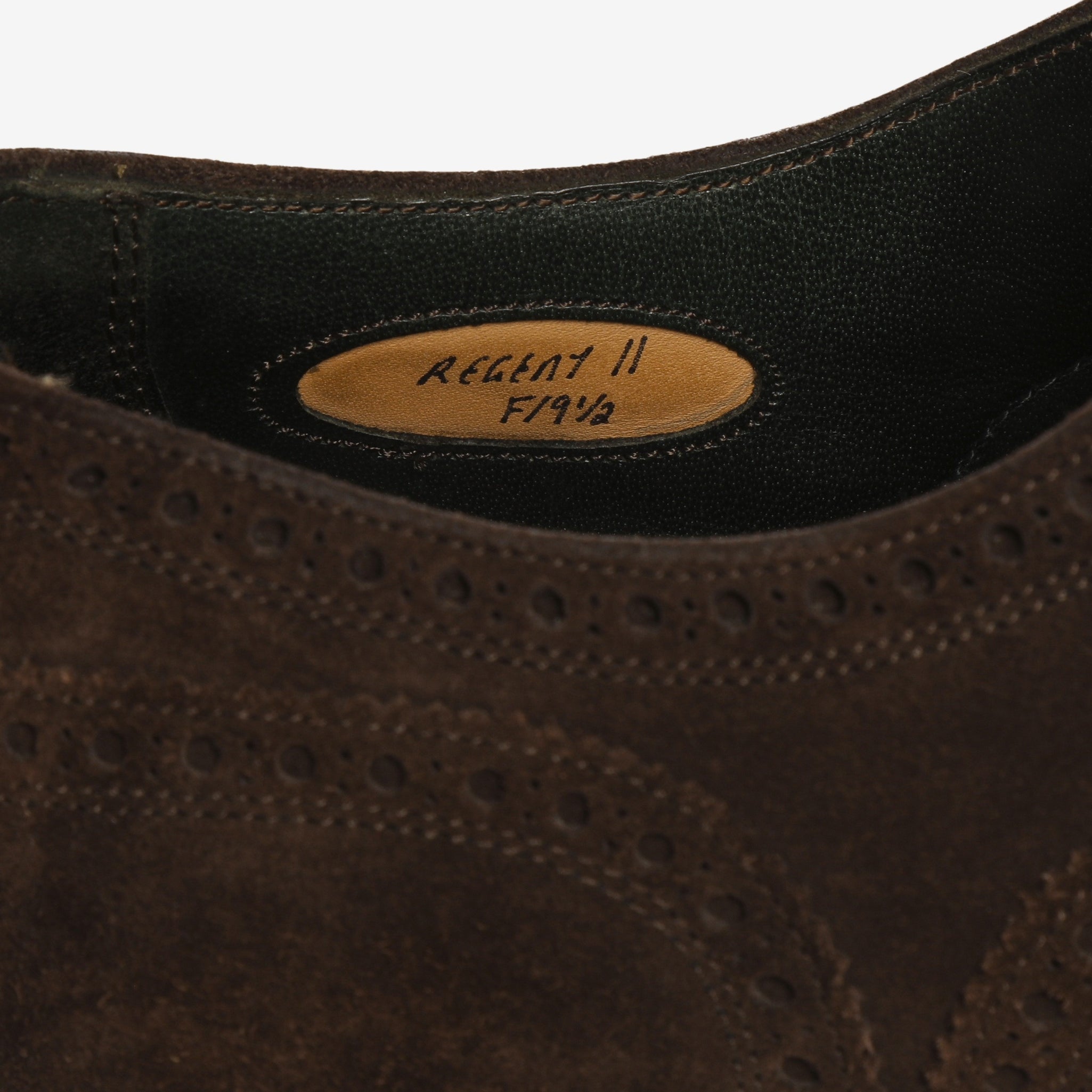 Suede Regent II Brogues