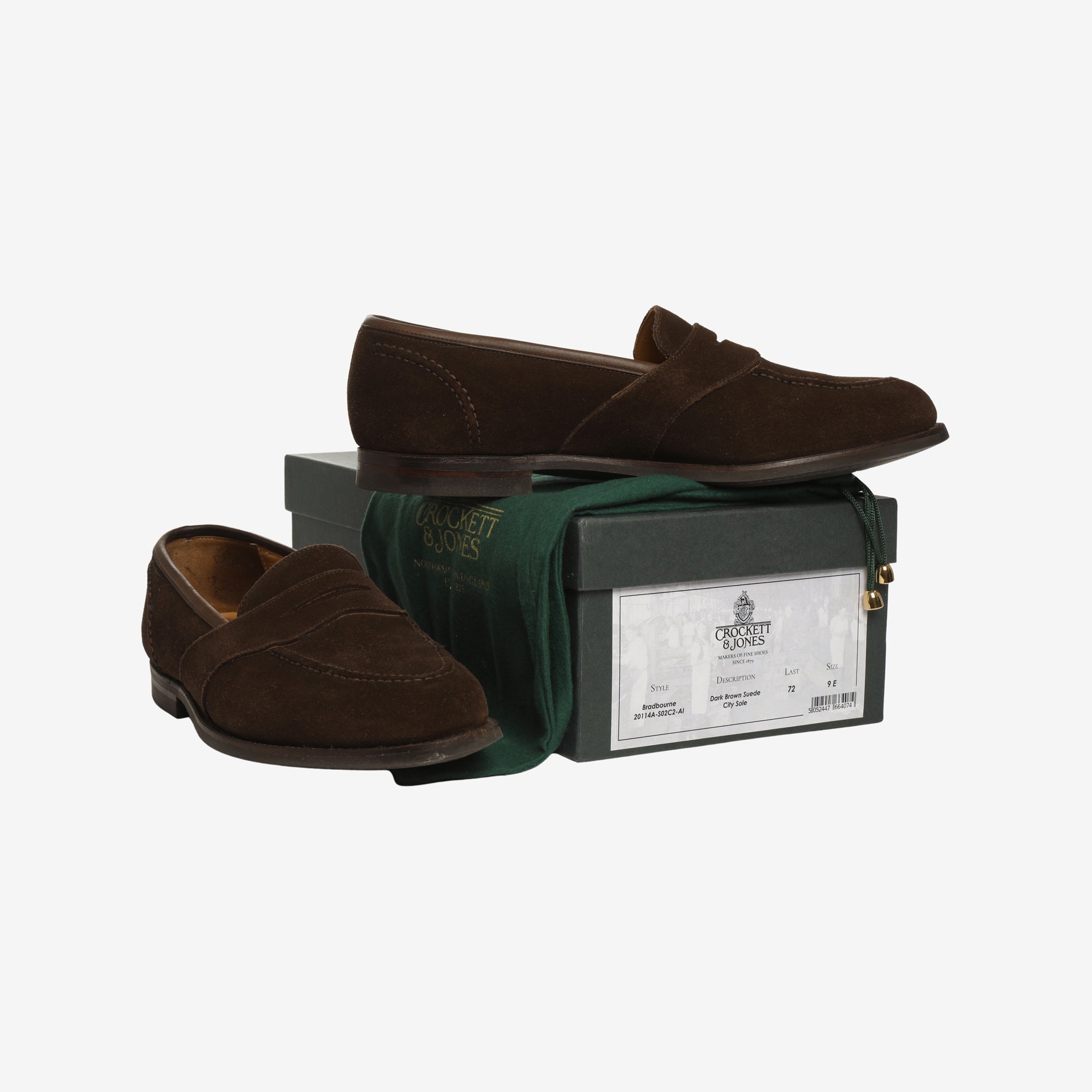 Suede Bradbourne Loafers (Anglo Italian)