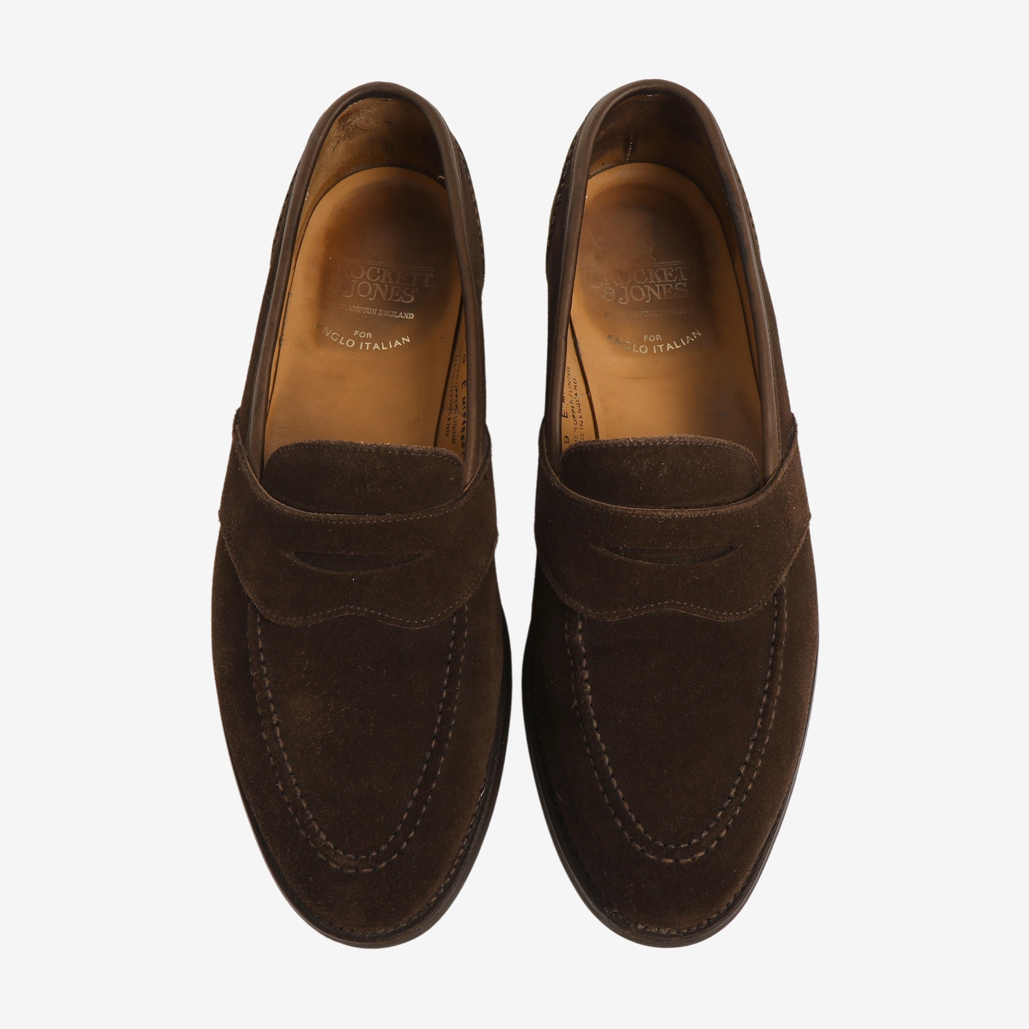 Suede Bradbourne Loafers (Anglo Italian)